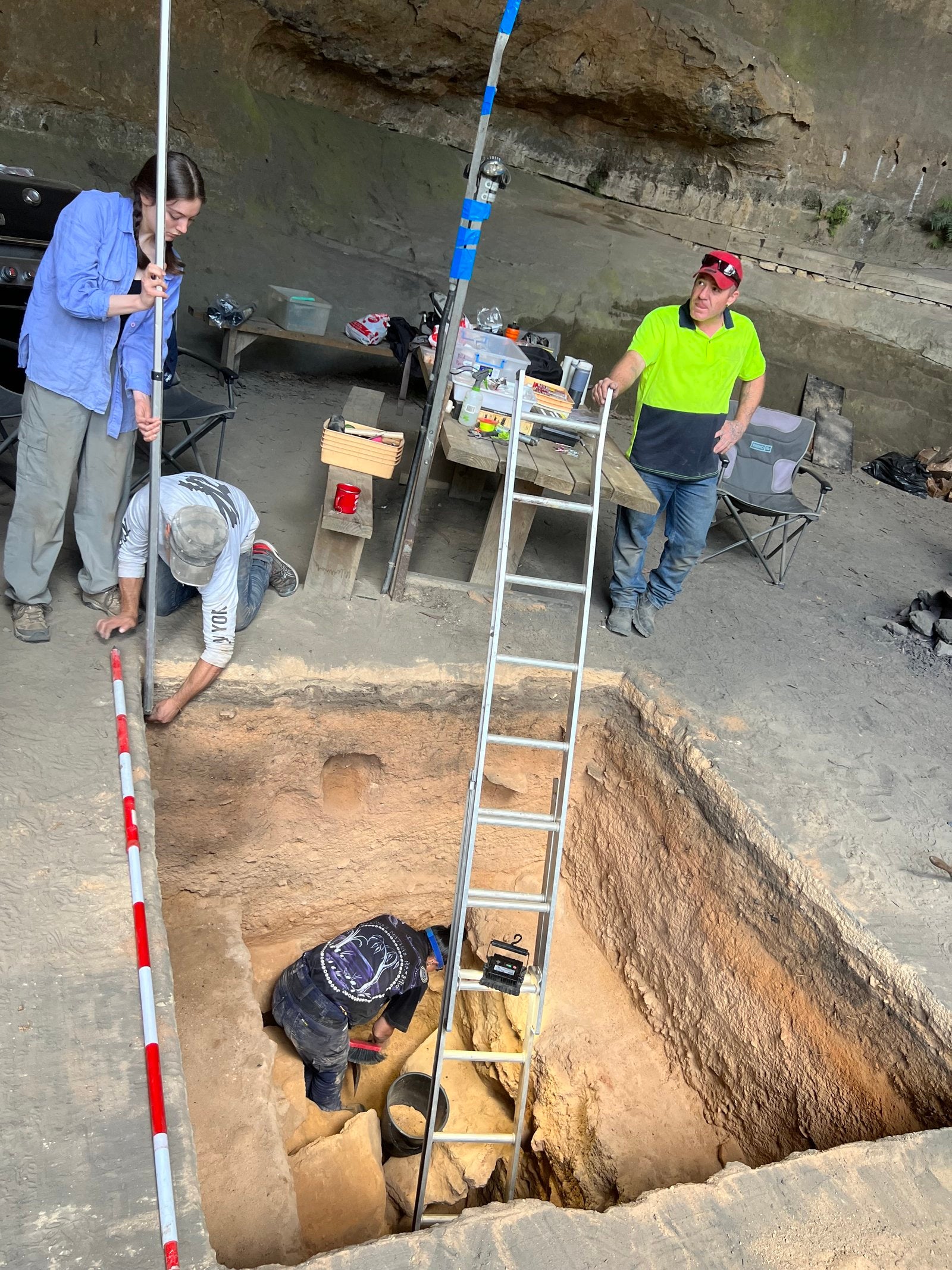Dargan Shelter excavation
