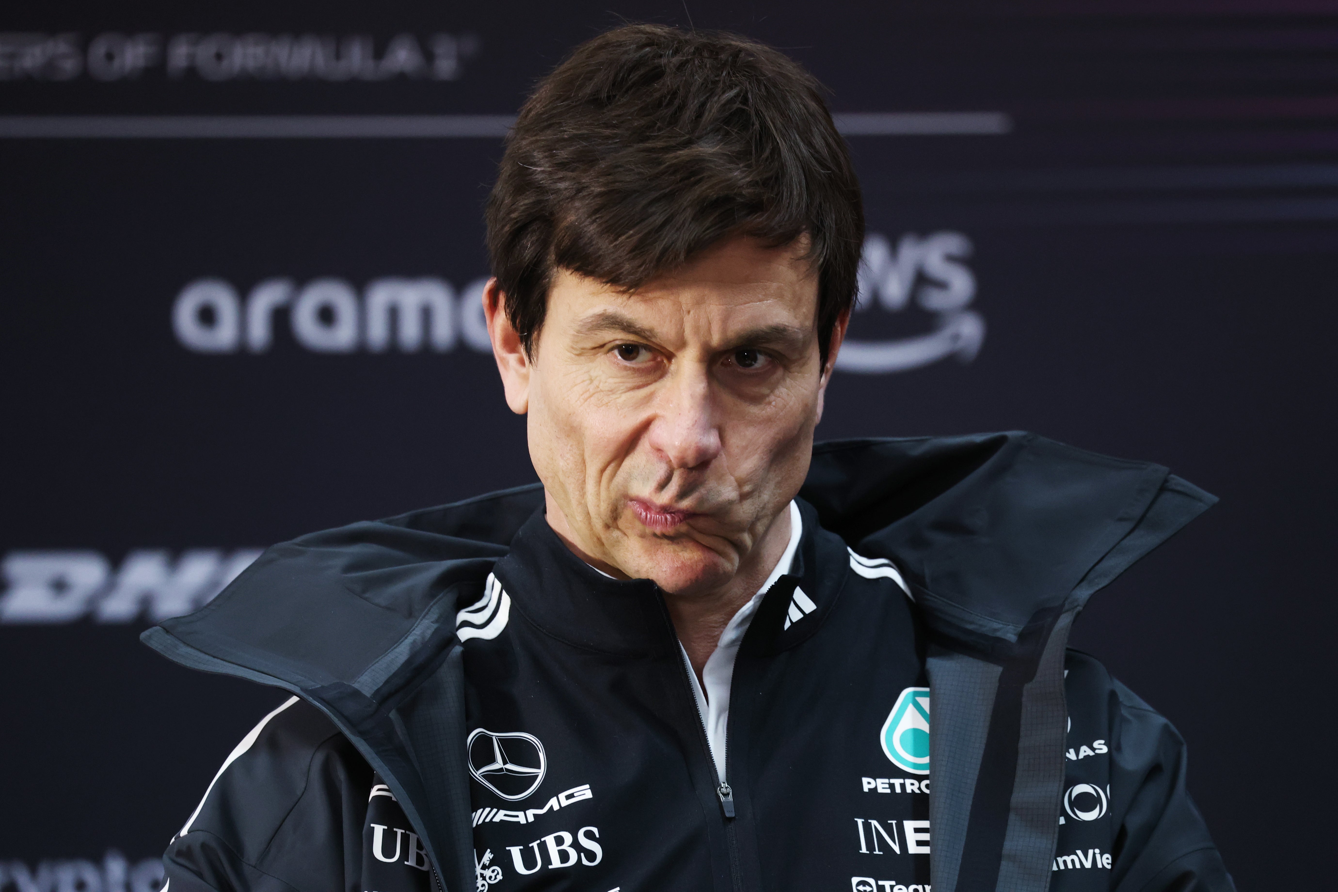 Toto Wolff slams ‘petty’ Red Bull protest after George Russell victory