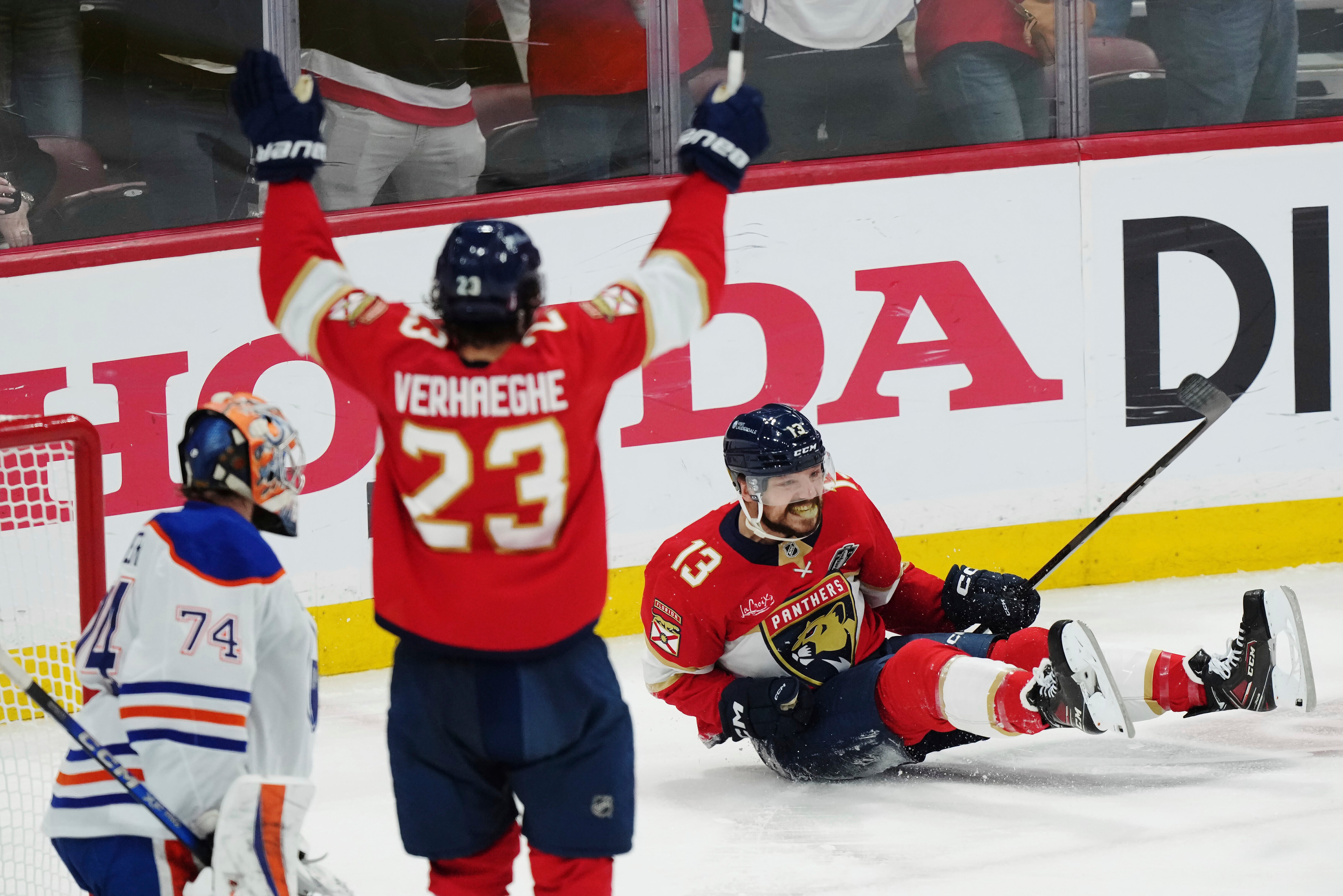 Stanley Cup Oilers Panthers Hockey