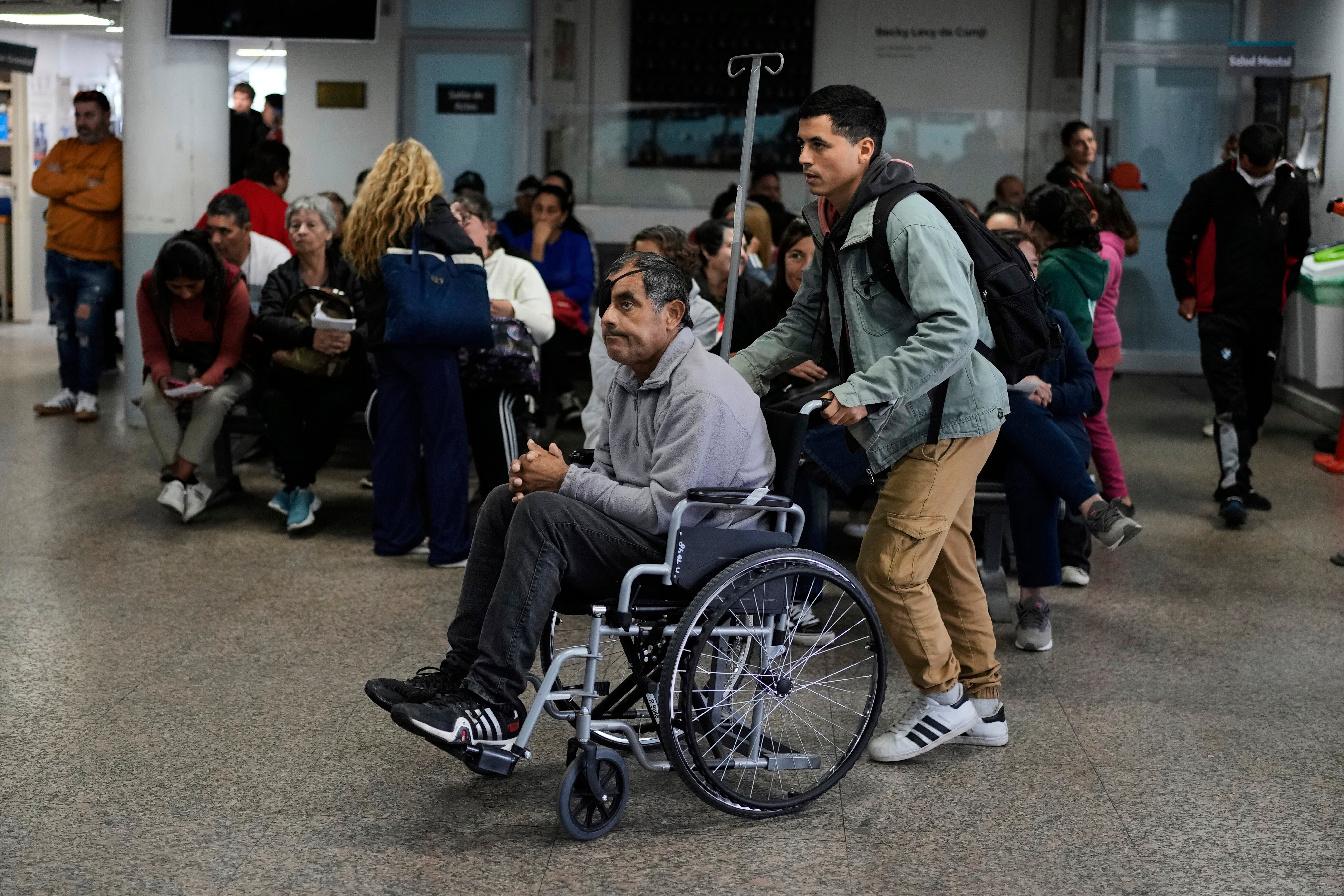 Argentina Waiting For Treatment