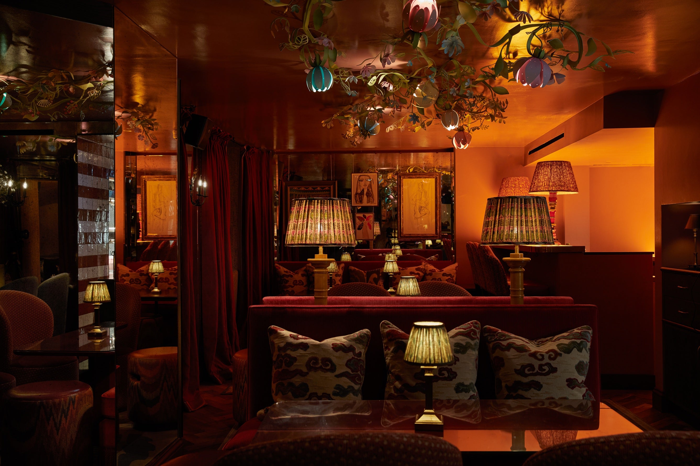 Julie's in the Notting Hill district of London, a restaurant with a 'distinctive, decadent style', say the Prix Versailles judges