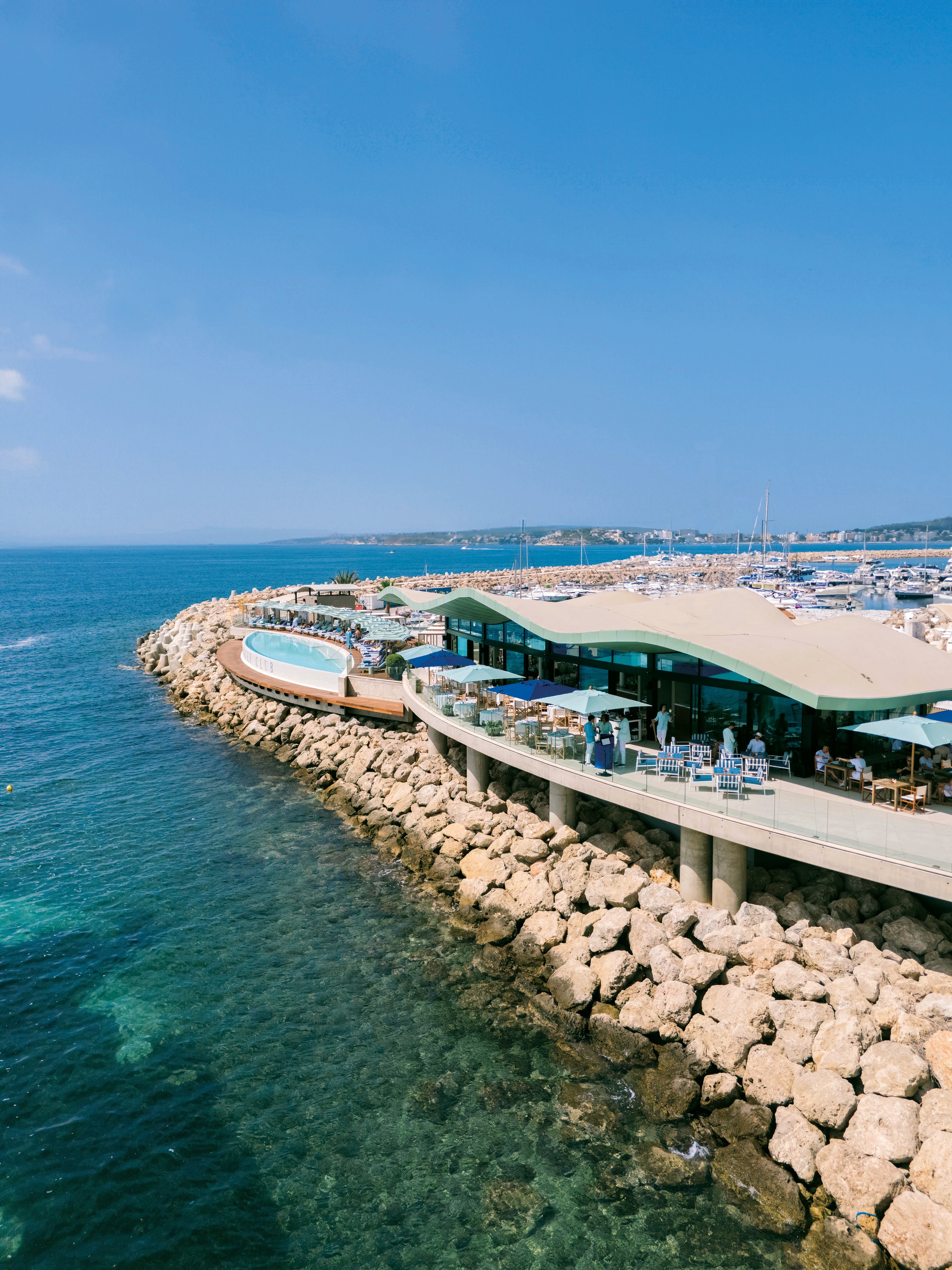 Lobster Club in Palma de Mallorca, lauded as feeling like 'a summer's day by the seashore'