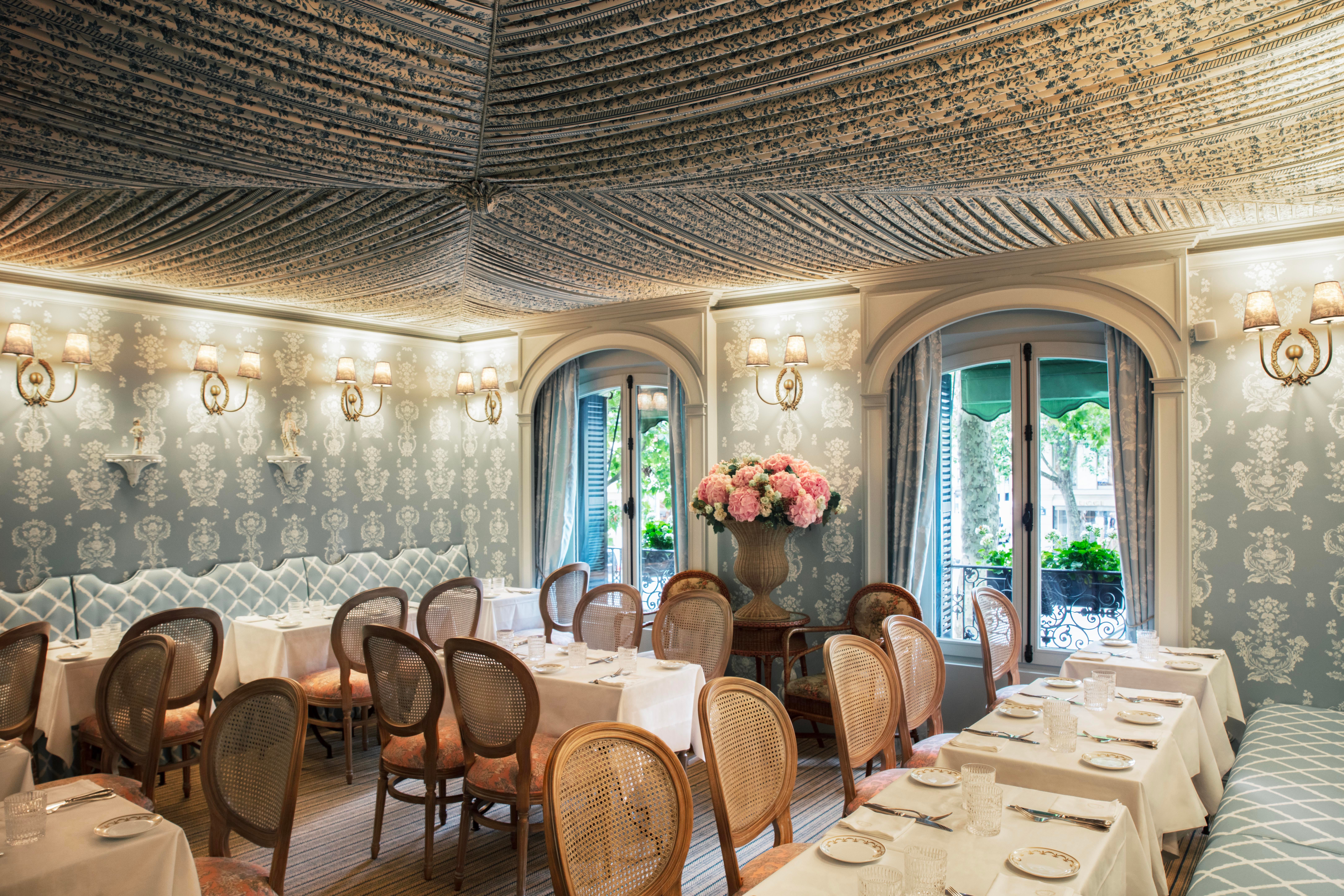 Ladurée Rue Royale in Paris 'transports visitors back in time through centuries and revolutions'