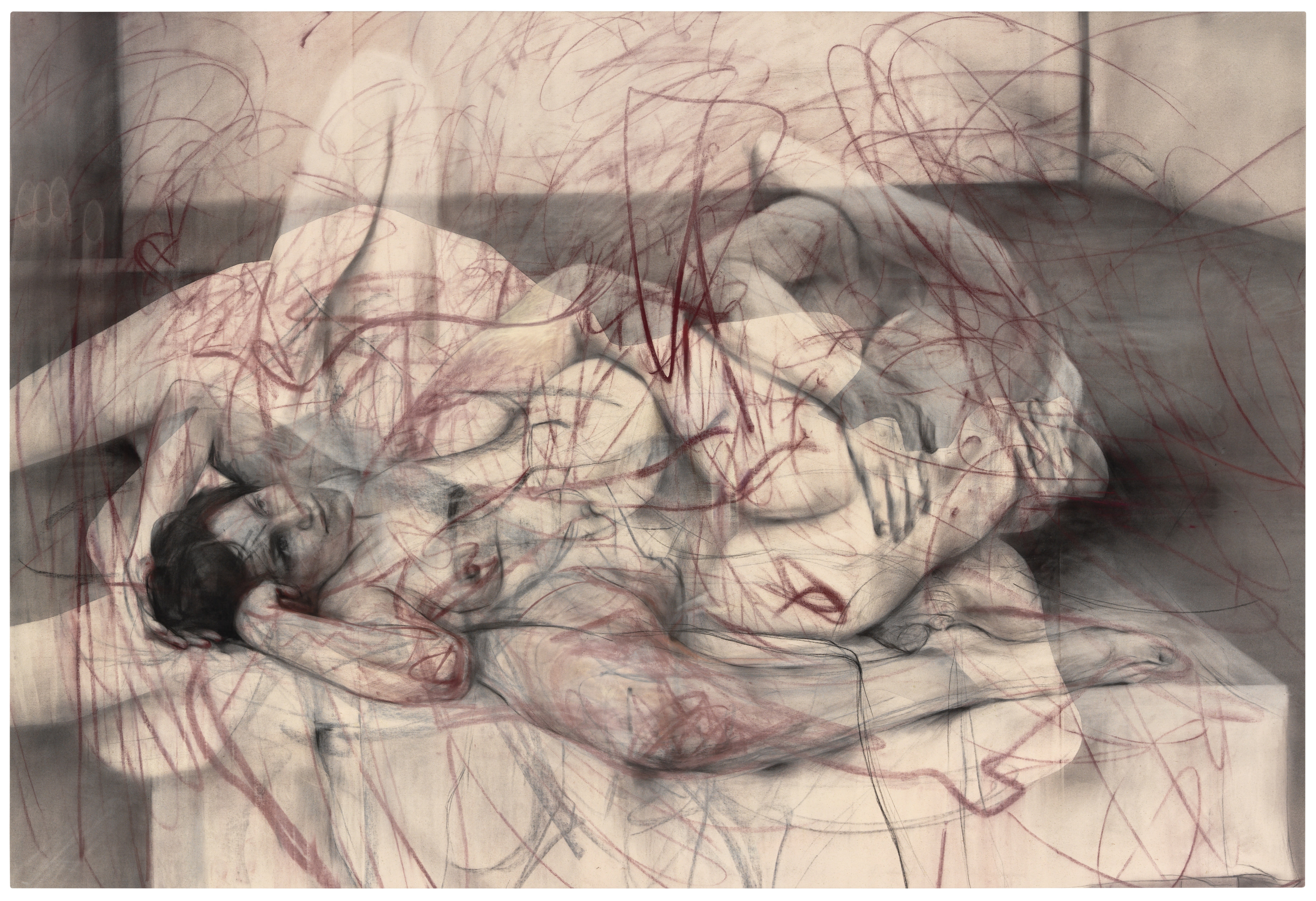 ‘One out of two (symposium)’ 2016 by Jenny Saville