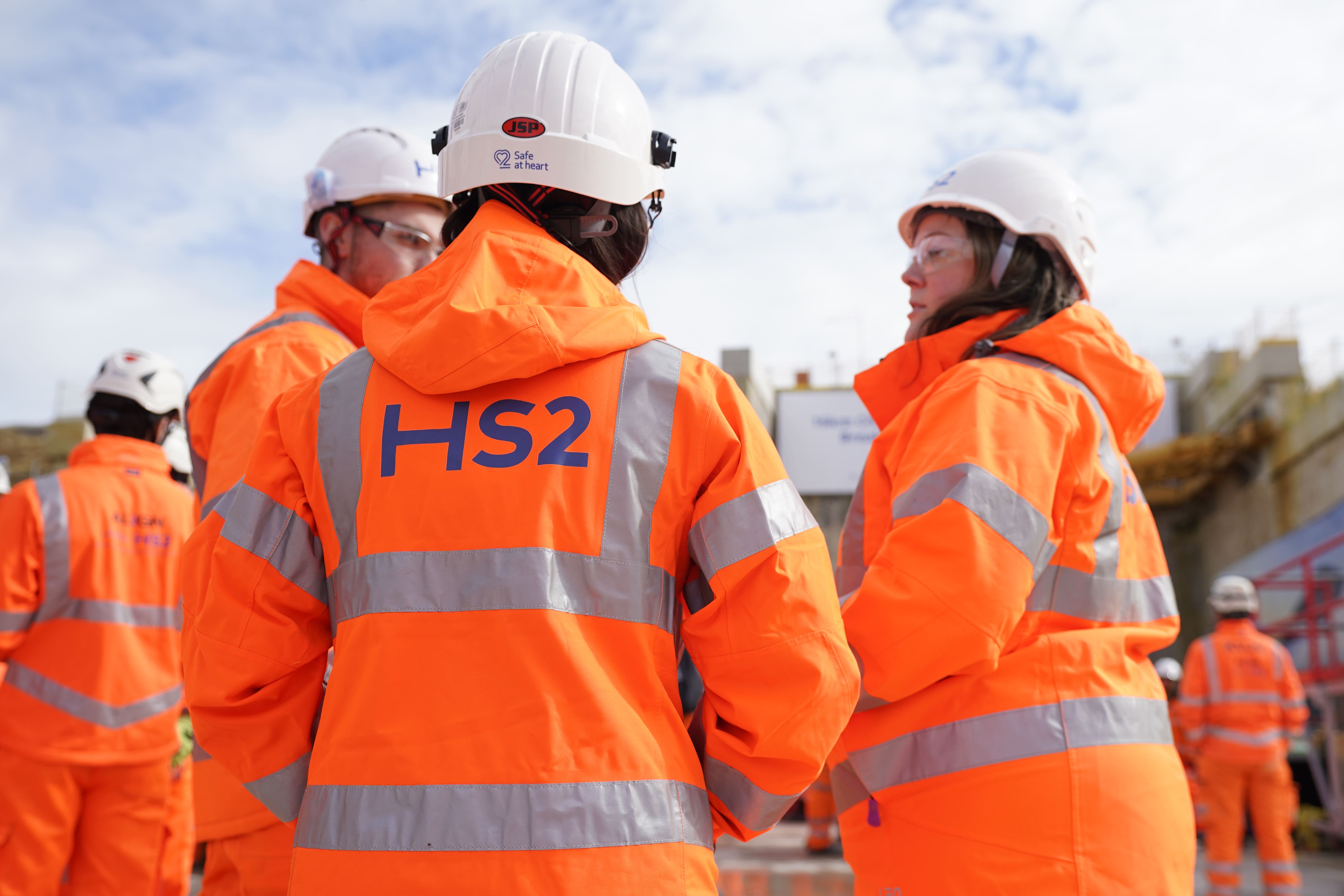 Transport Secretary Heidi Alexander told the Commons there is ‘no route’ to meet the target date of having HS2 services running by 2033 (Andrew Matthews/PA)