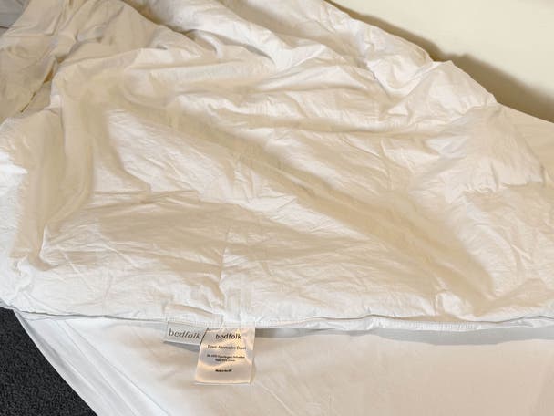 Best summer duvets IndyBest review Bedfolk down alternative duvet