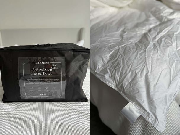 Best summer duvet IndyBest review Feather & Black Duvet