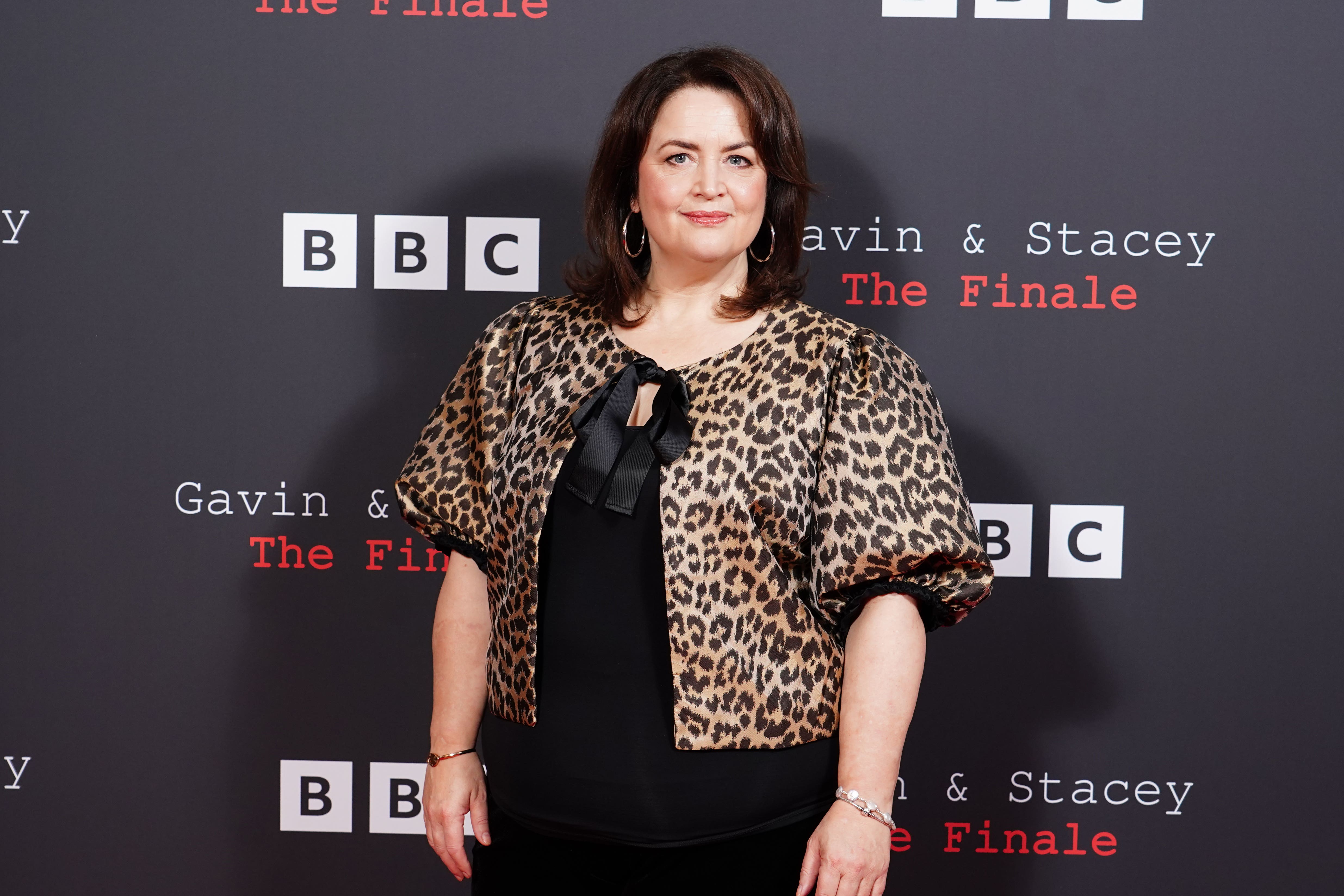 Ruth Jones has announced her separation from David Peet (Ian West/PA)