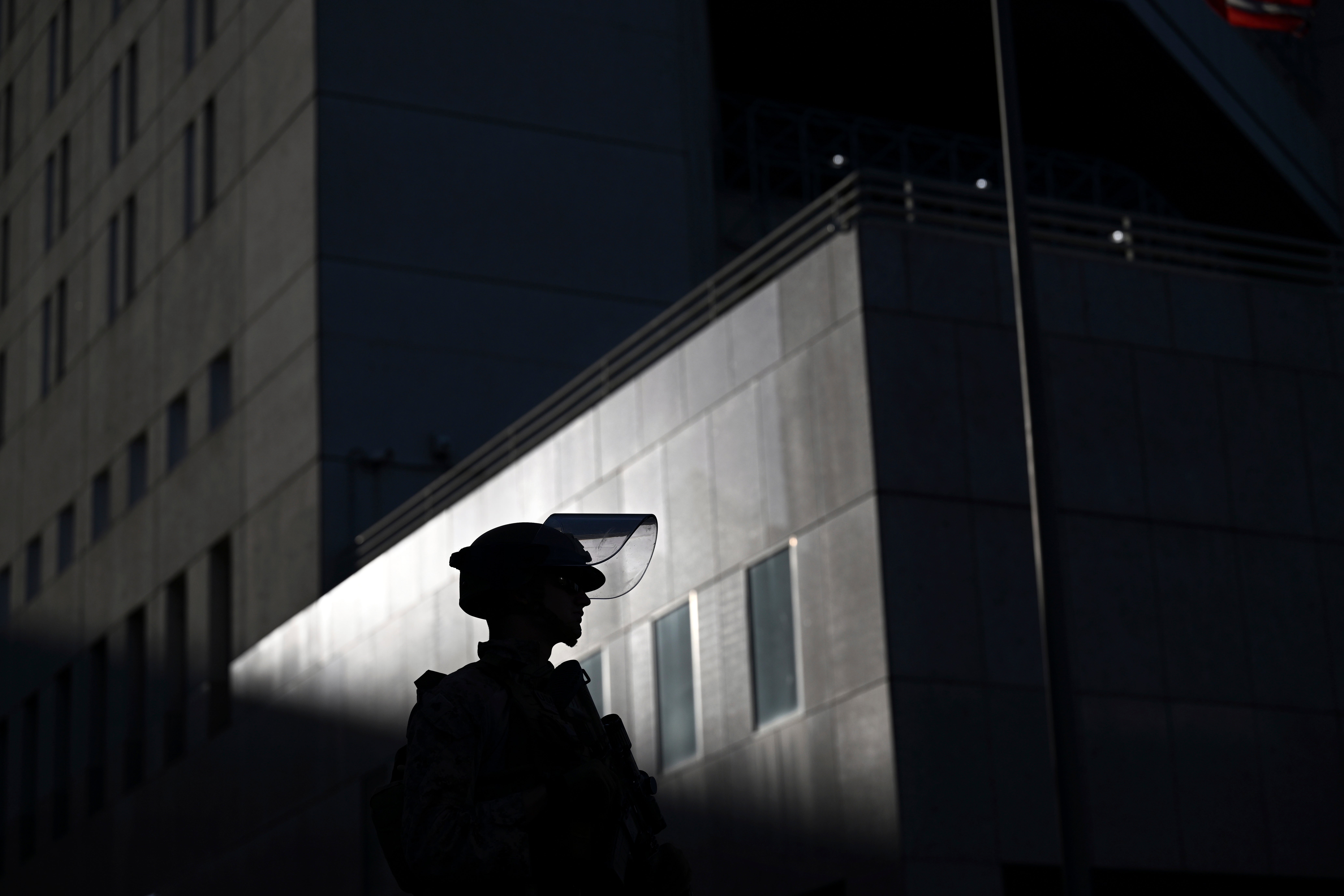 APTOPIX Los Angeles Curfew