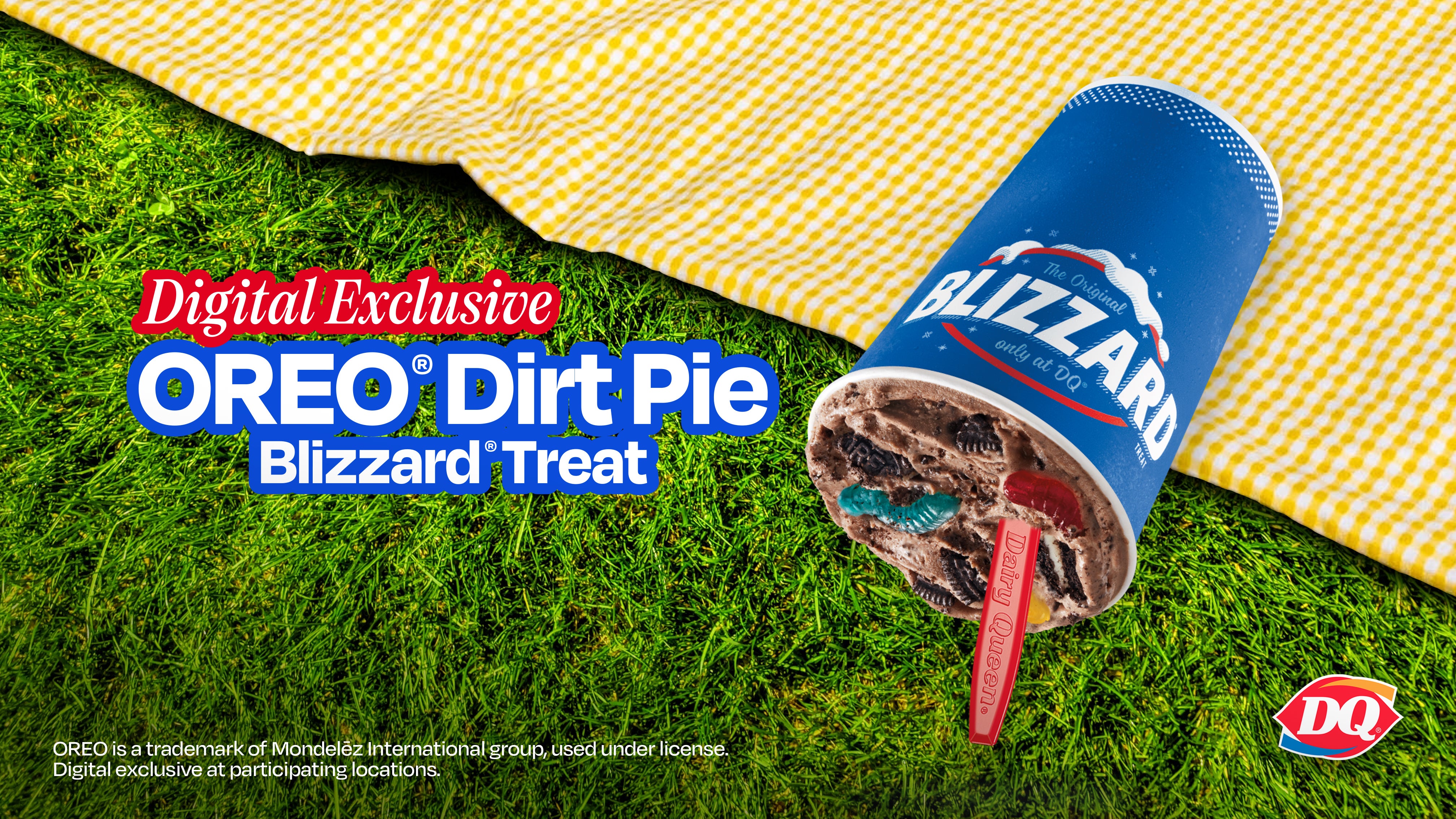 The Oreo Dirt Pie Blizzard will be available online and on the DQ app starting June 20.