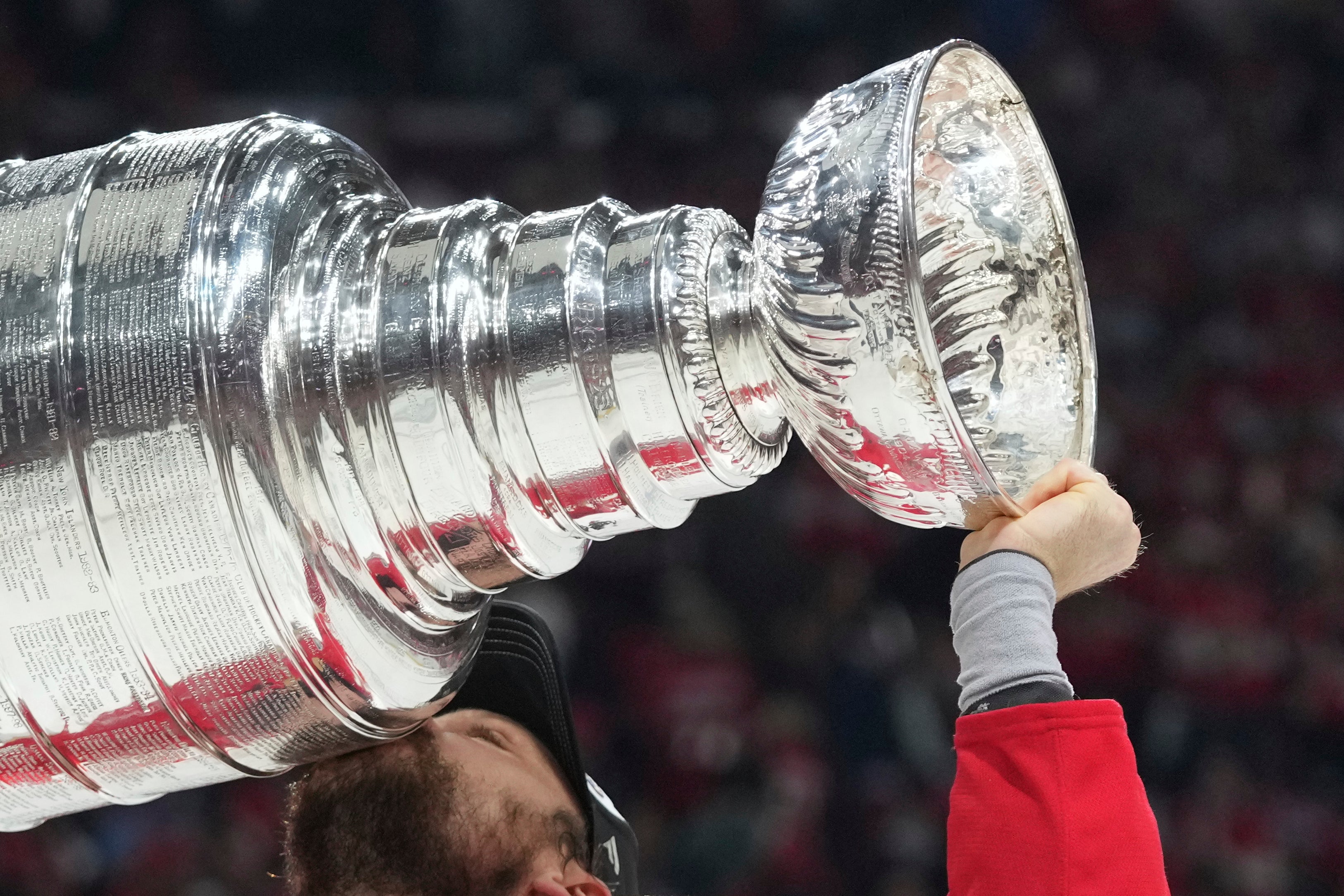 Panthers Stanley Cup Damaged Hockey