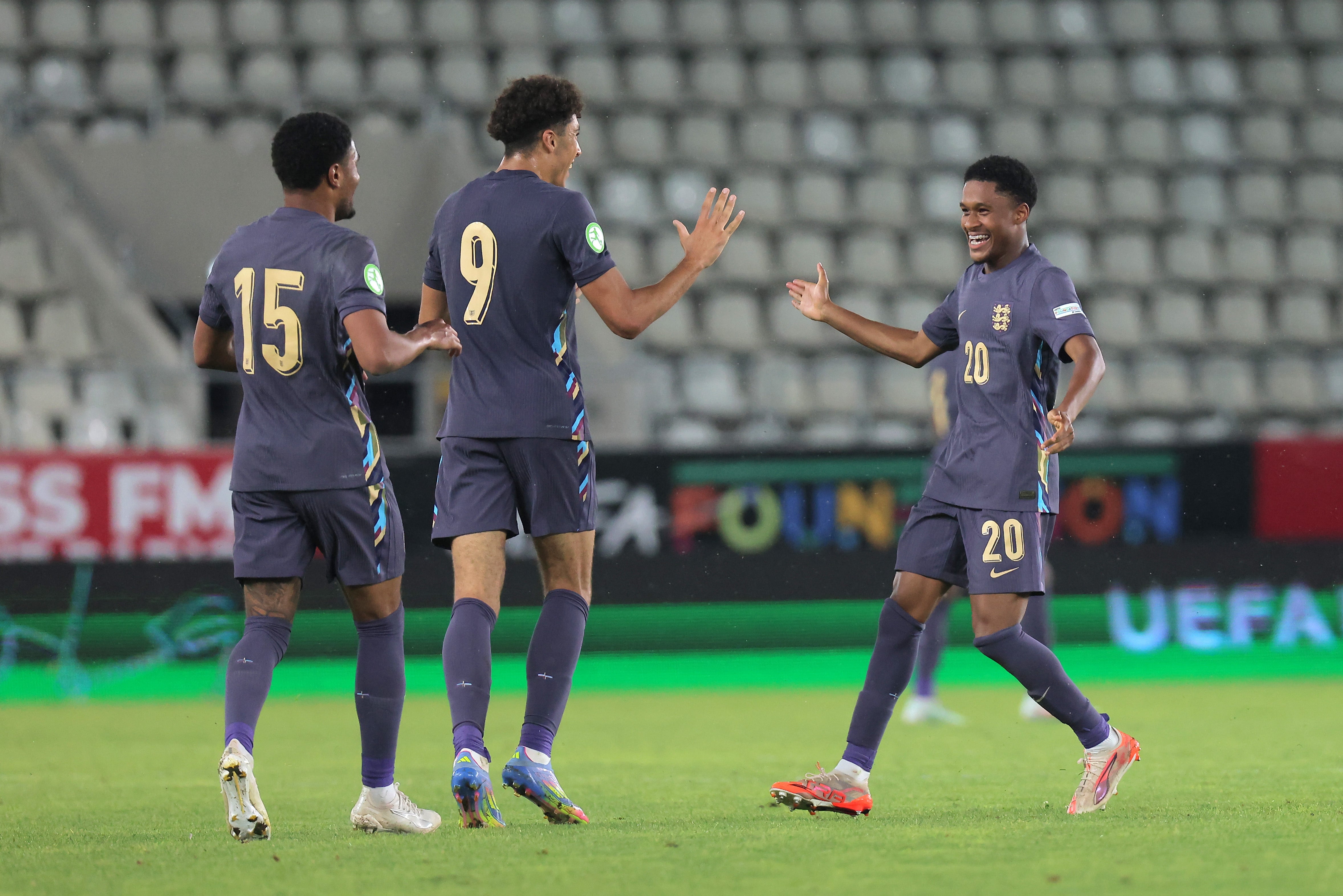 England’s U19s fought back from 5-1 down to snatch an extraordinary draw