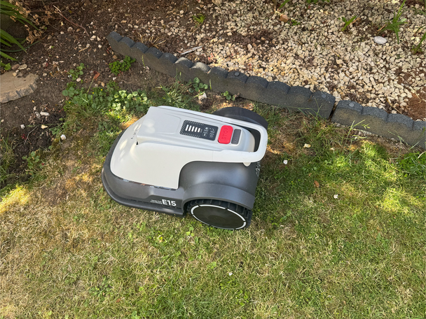 You can use it like a remote-control car, but you can't use this feature to mow where you like (Alex Lee)