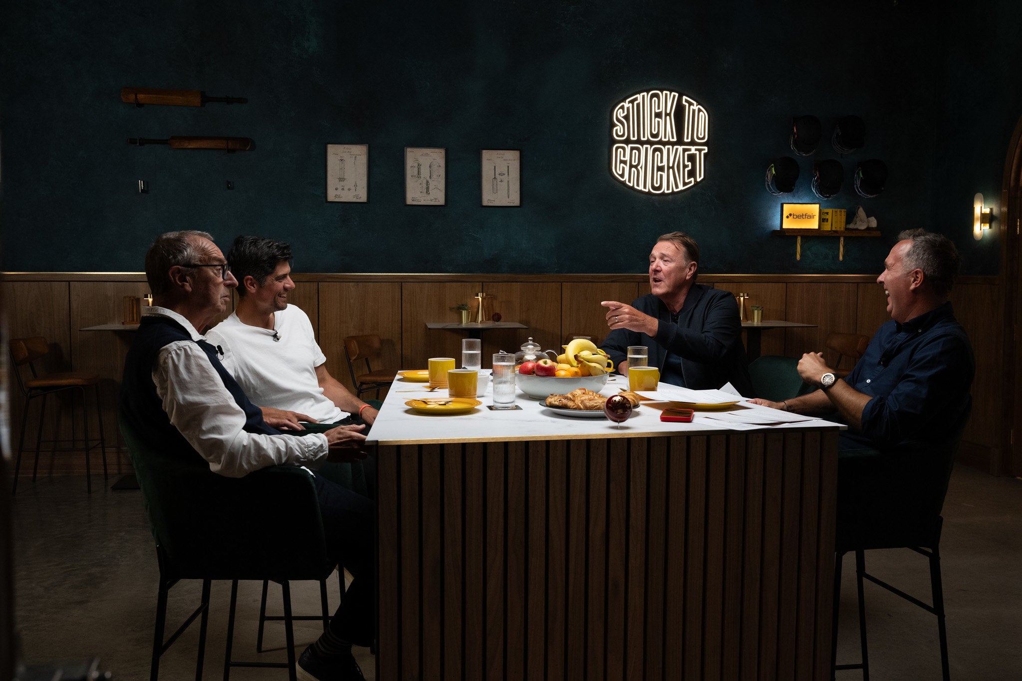 Sir Alistair Cook is also a part of the new Stick to Cricket show