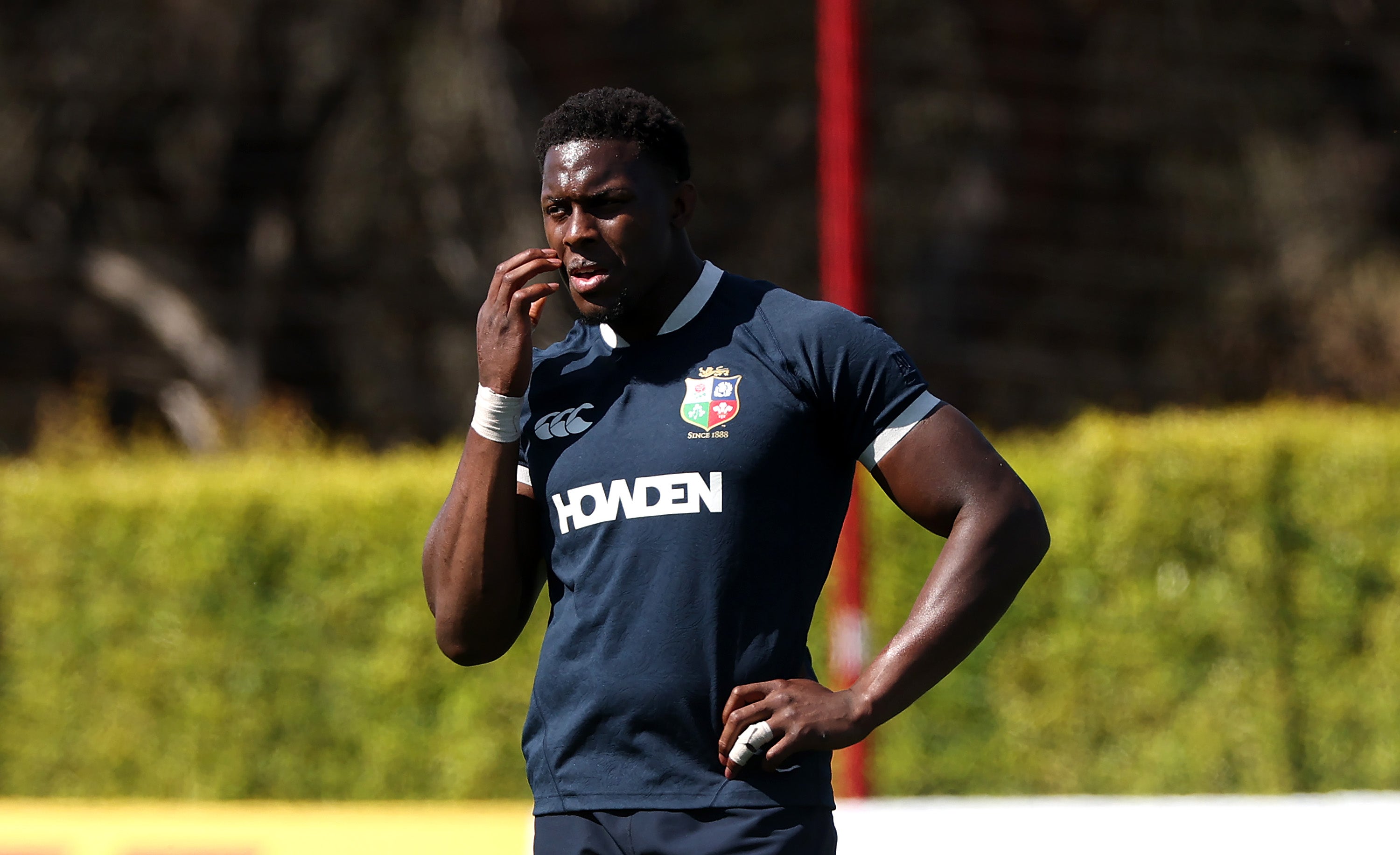 Maro Itoje is the Lions captain