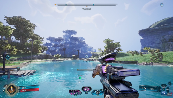 A screenshot of Borderlands 4 hands-on preview gameplay