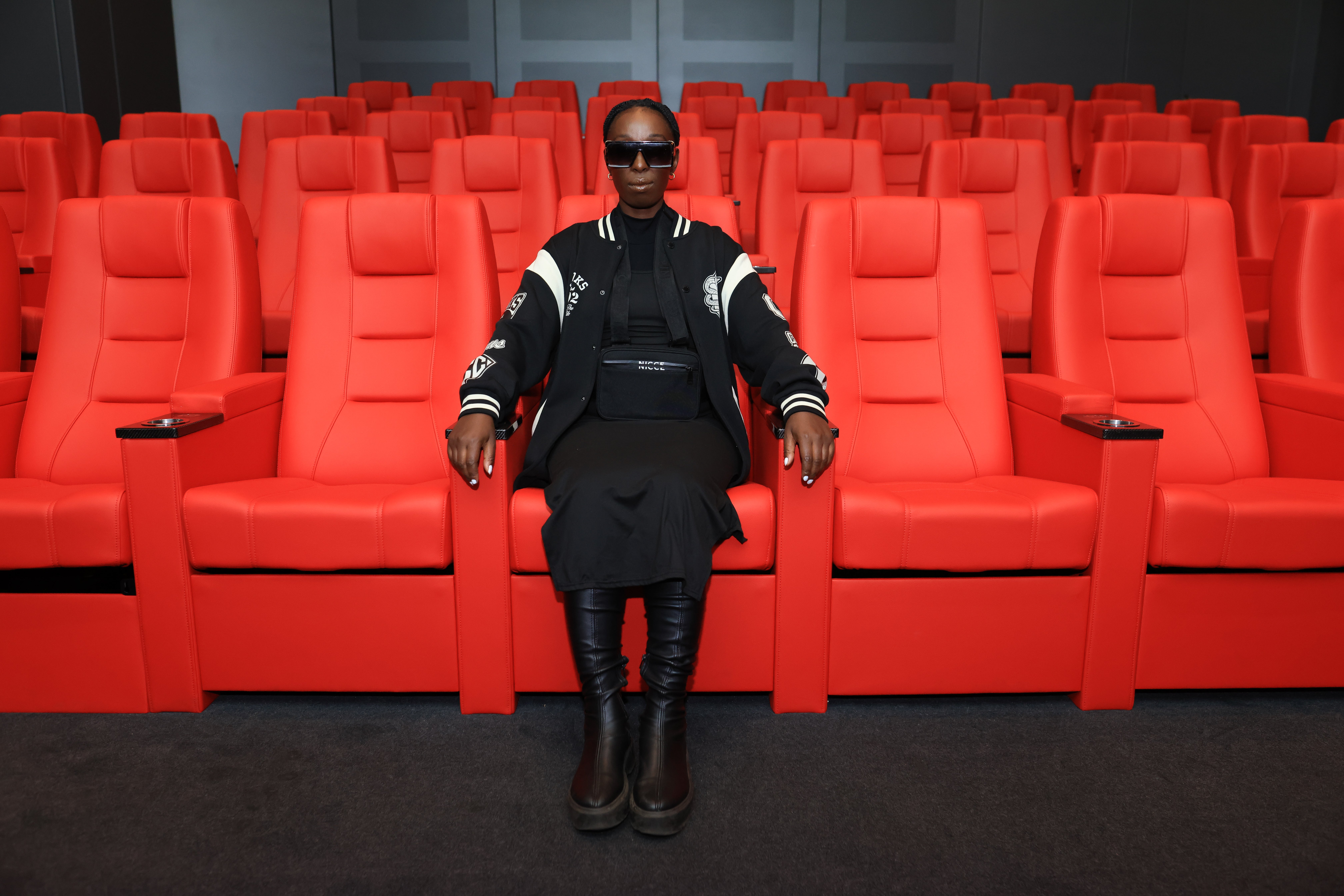 Olumide raps under a secret pseudonym (Alla Photo Art/Olumide Gallery/PA)