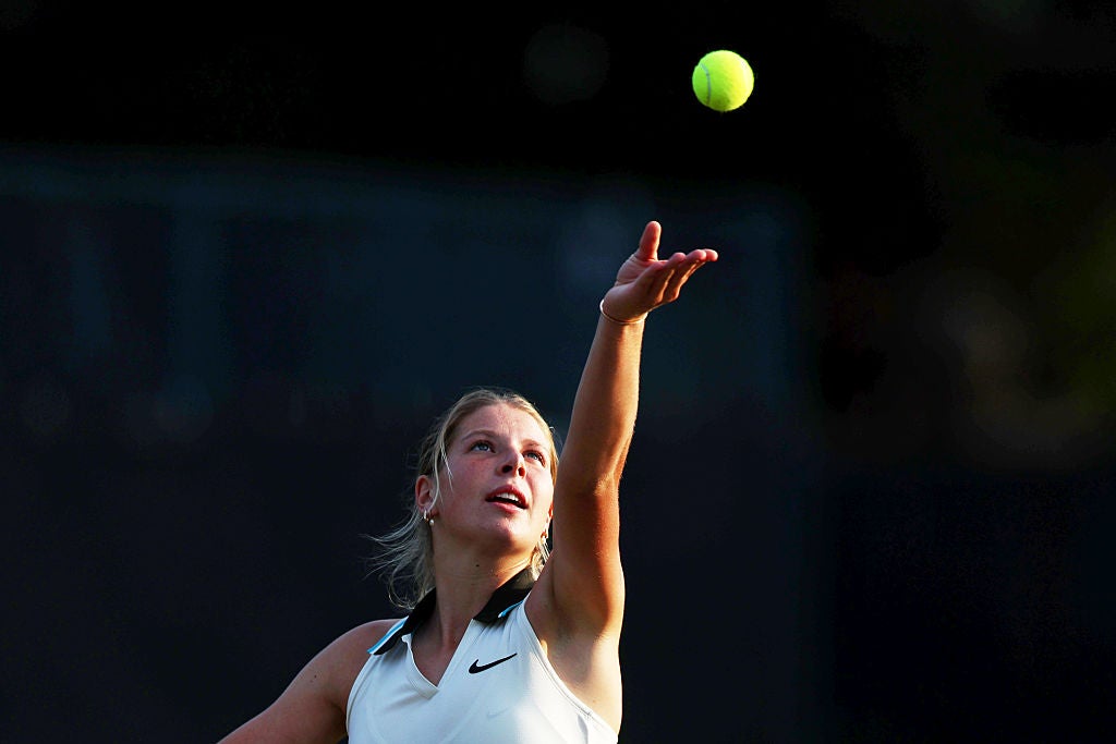 Klugman made her WTA main-draw debut in Nottingham this week