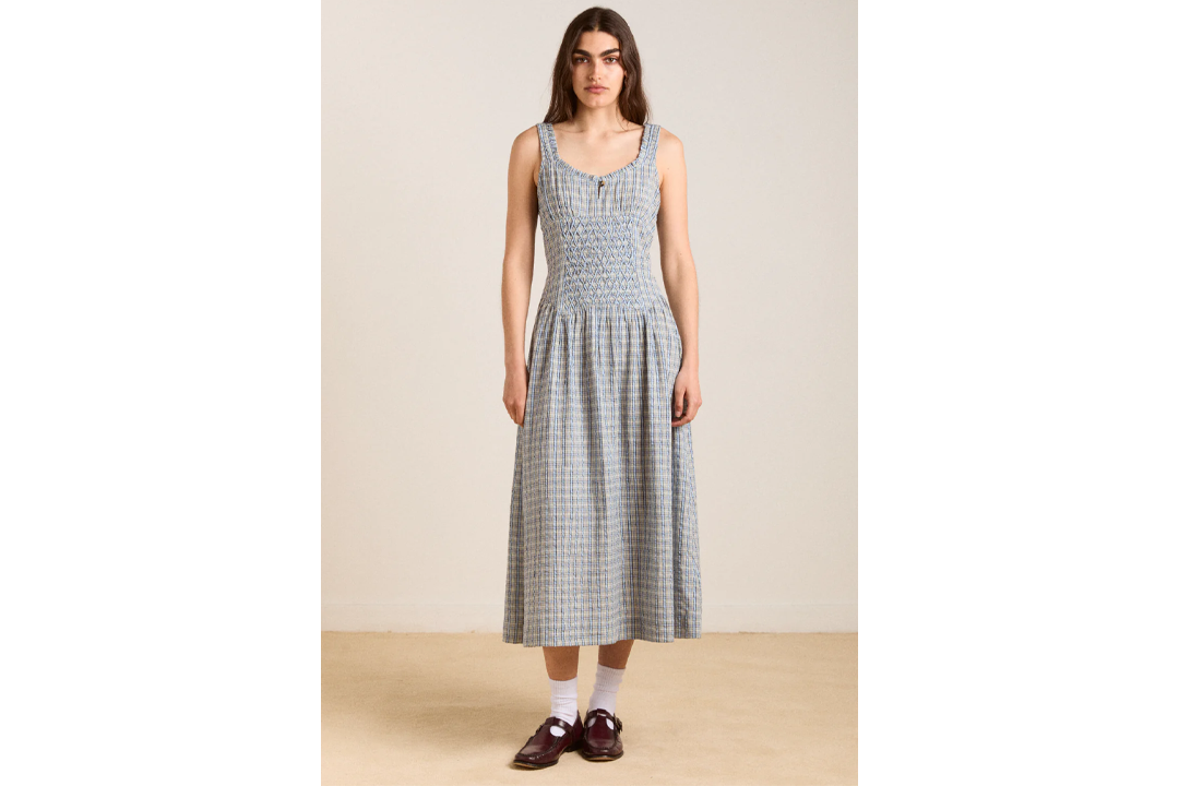 Damson Madder  check dress 