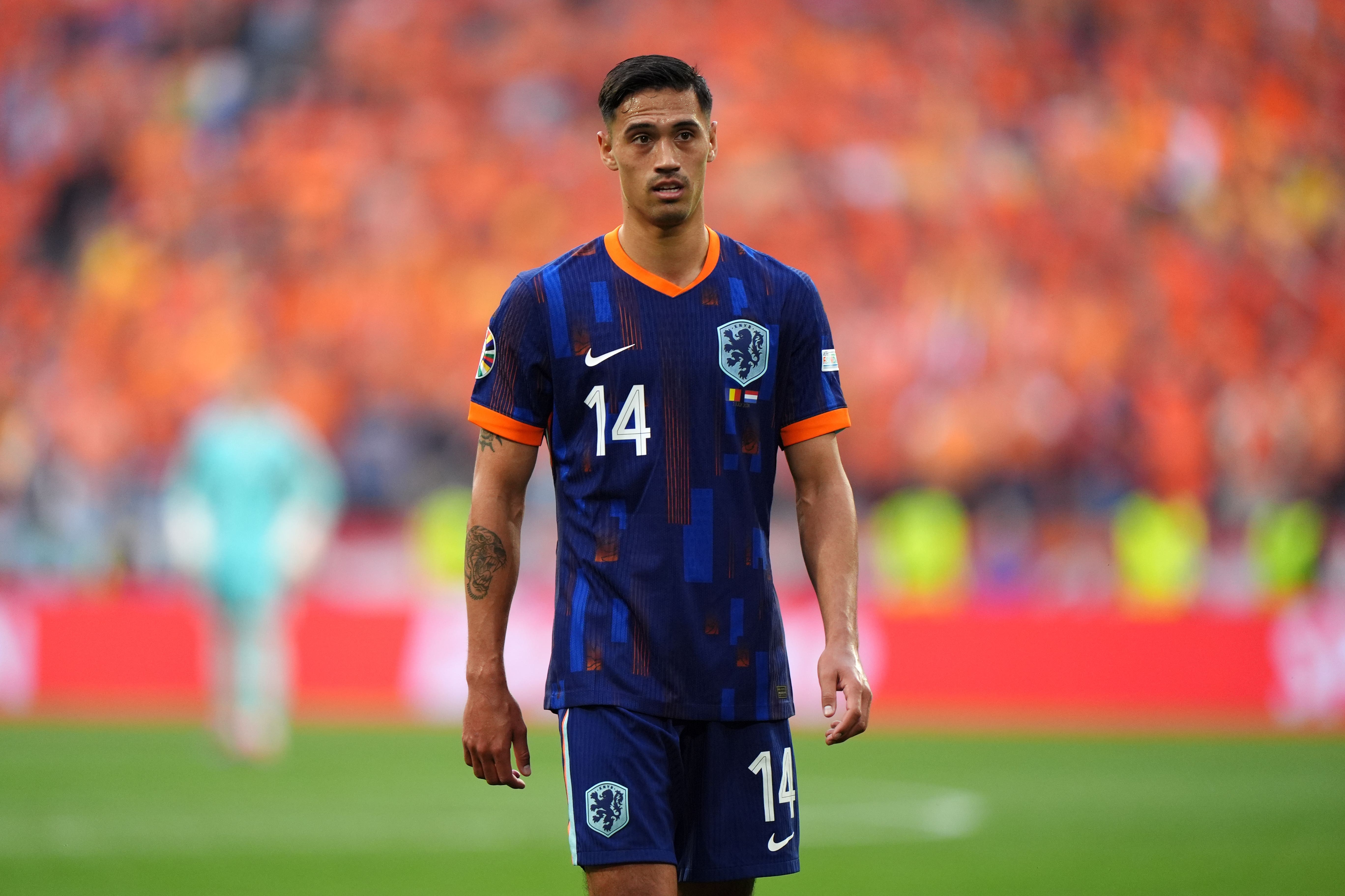 Tijani Reijnders has been backed to make a big impression at Manchester City by Nathan Ake (Bradley Collyer/PA)