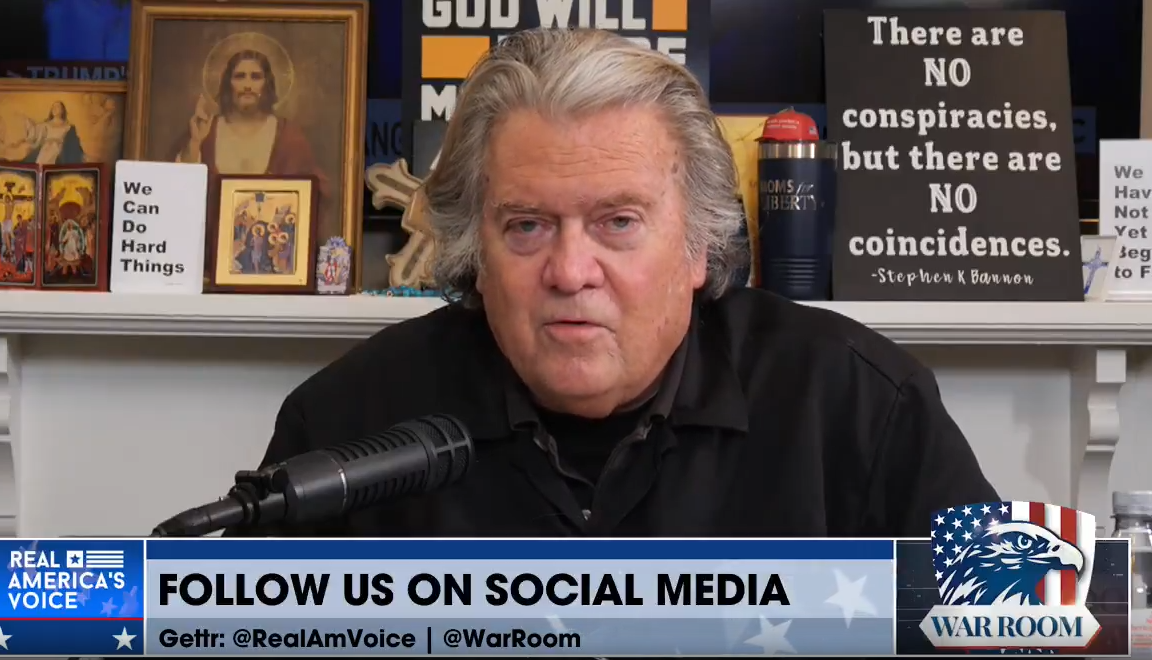 Steve Bannon lashes out at Israeli Prime Minister Benjamin Netanyahu for attempting to pull President Donald Trump into a war with Iran.