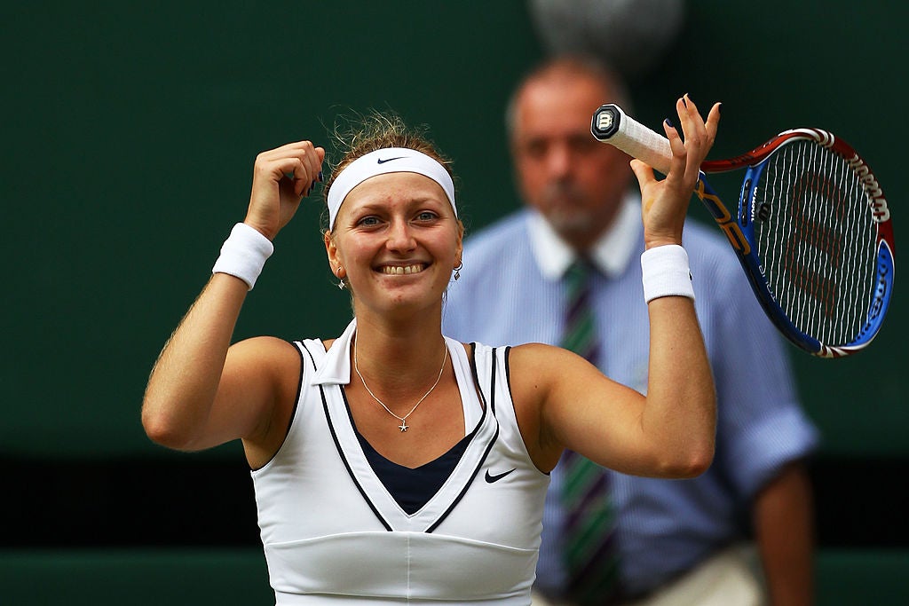 Wimbledon was the scene of Kvitova's two biggest triumphs