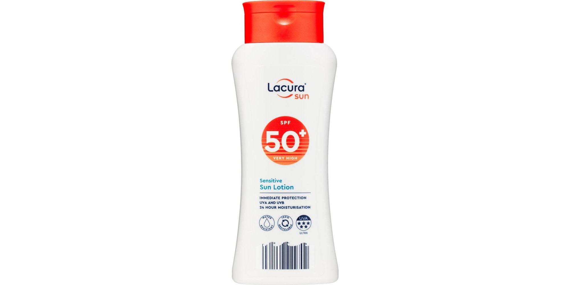 Aldi's Lacura Sensitive Sun Lotion SPF50+