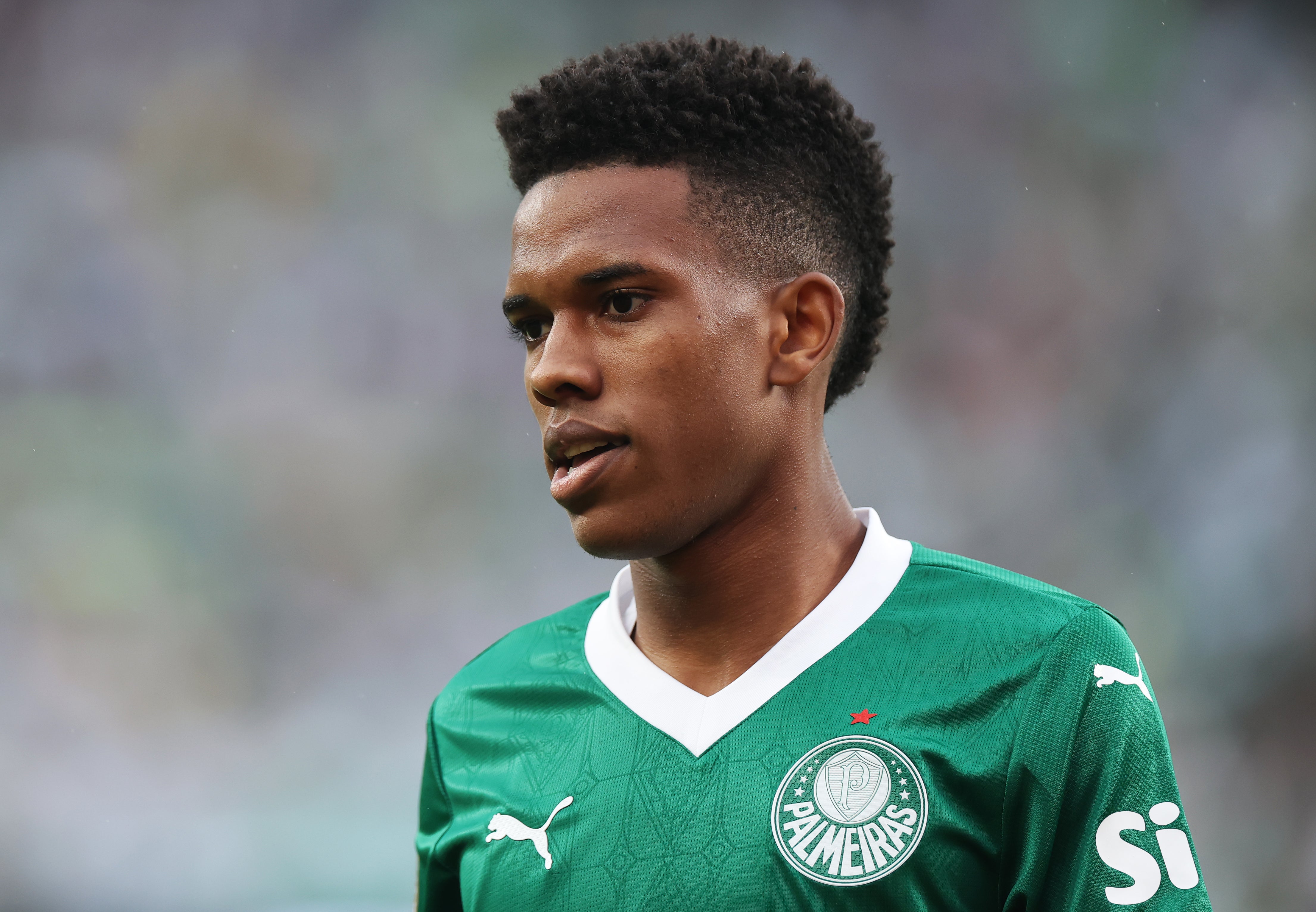 Estevao of SE Palmeiras looks on during the FIFA Club World Cup 2025