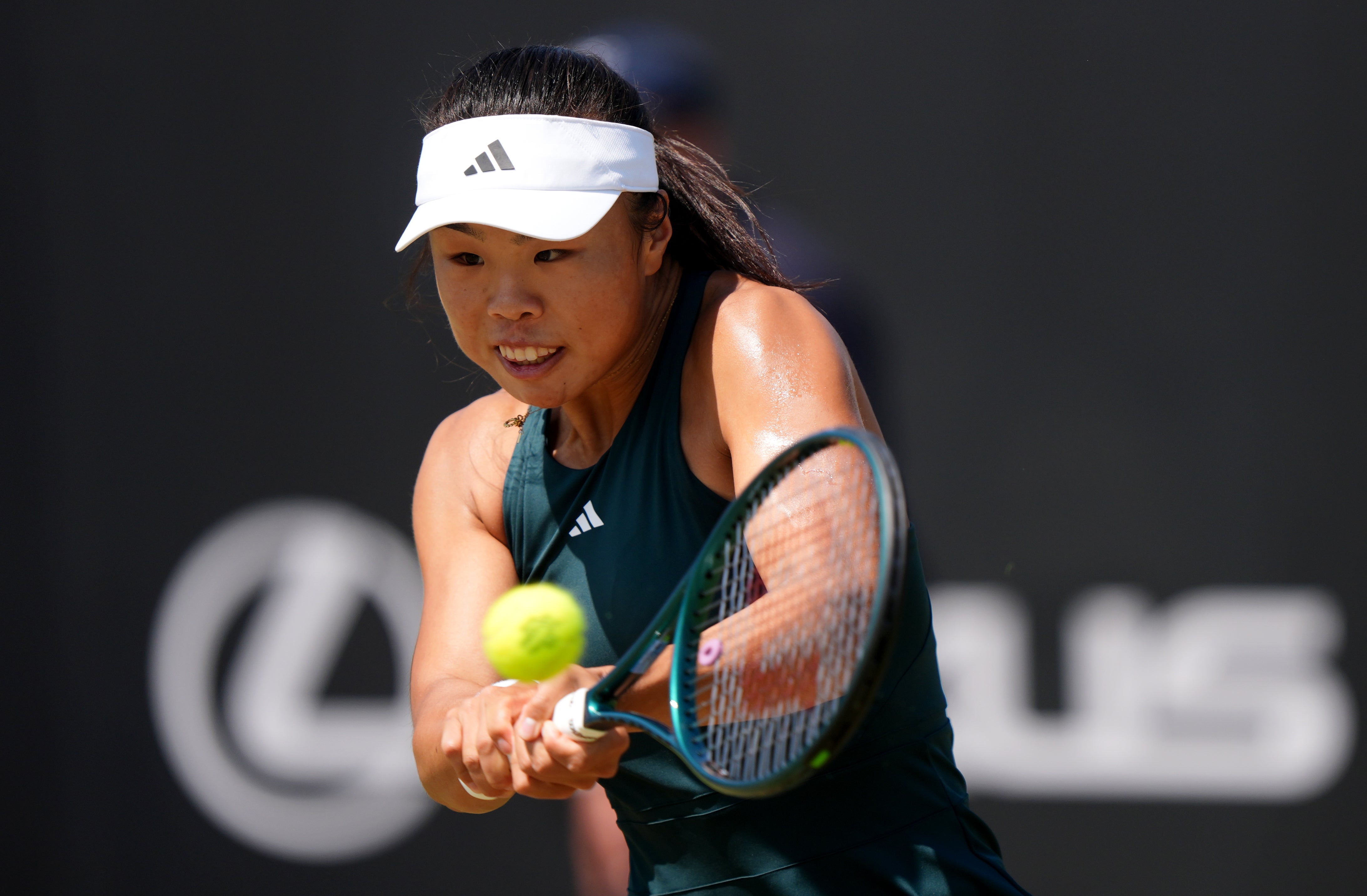 Mimi Xu lost out to Magda Linette (Bradley Collyer/PA)