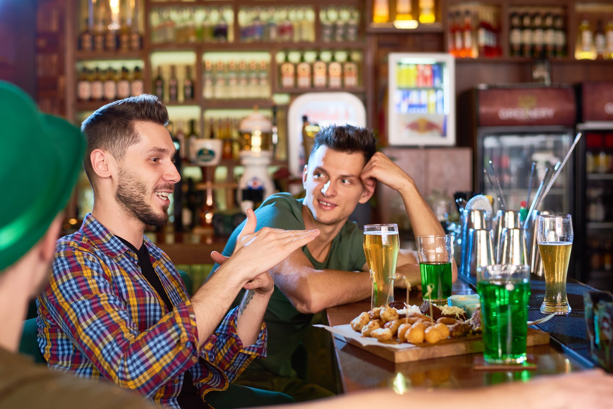 A night out in a dive bar in a major city $9 per beer. Three beers costs $27, plus around a 20 percent tip, brings the total to $32.40... and that’s before tip