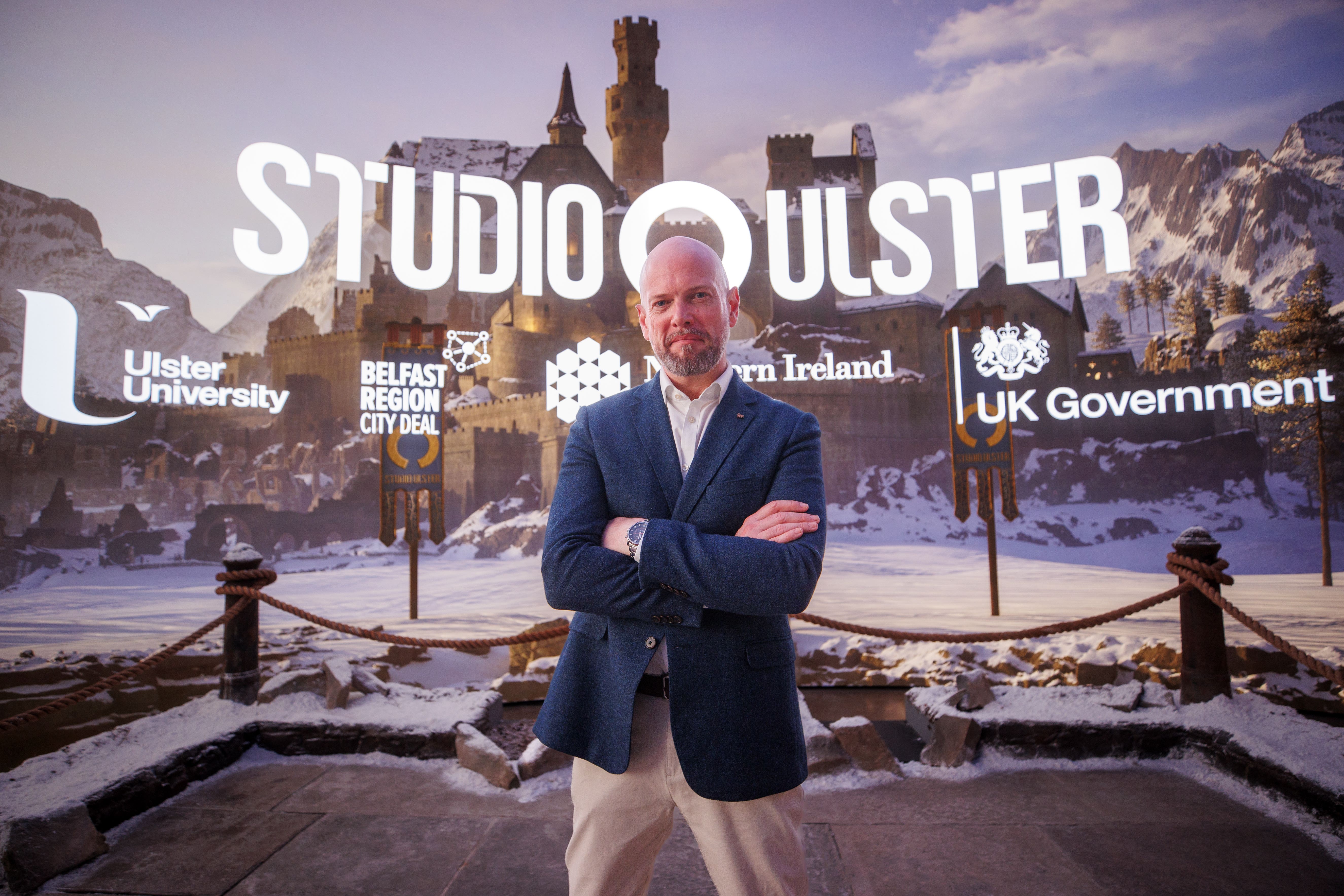 Professor Declan Keeney, co-Founder and Interim chief executive of Studio Ulster (Liam McBurney/PA)