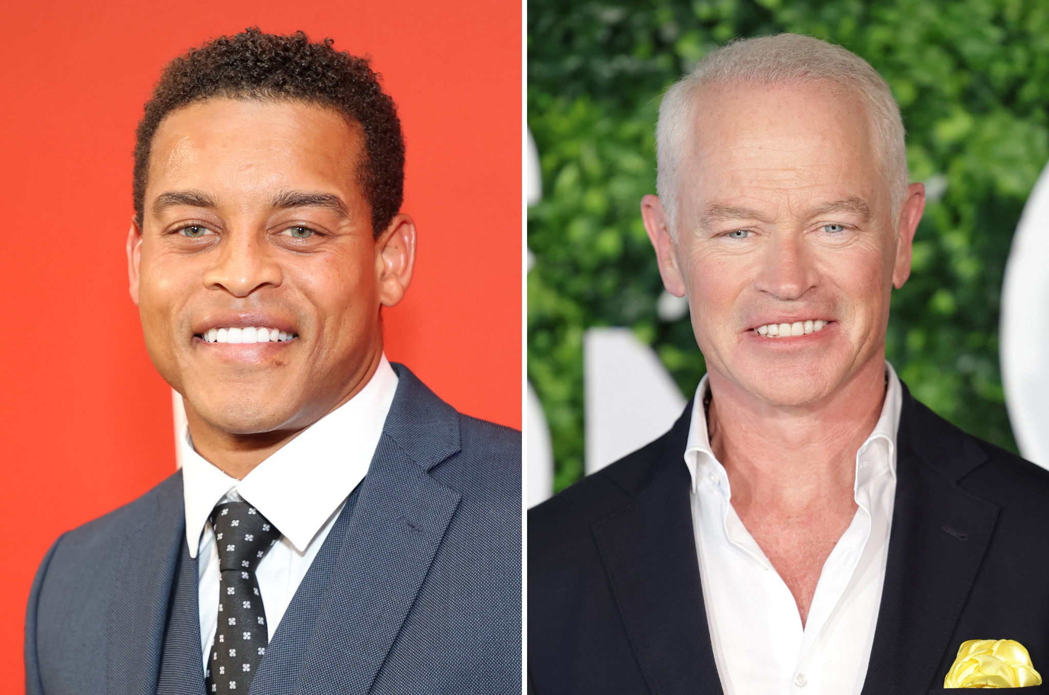 Former Nickelodeon star Robert Ri'Chard (left) and ‘Suits’ actor Neal McDonough (right)