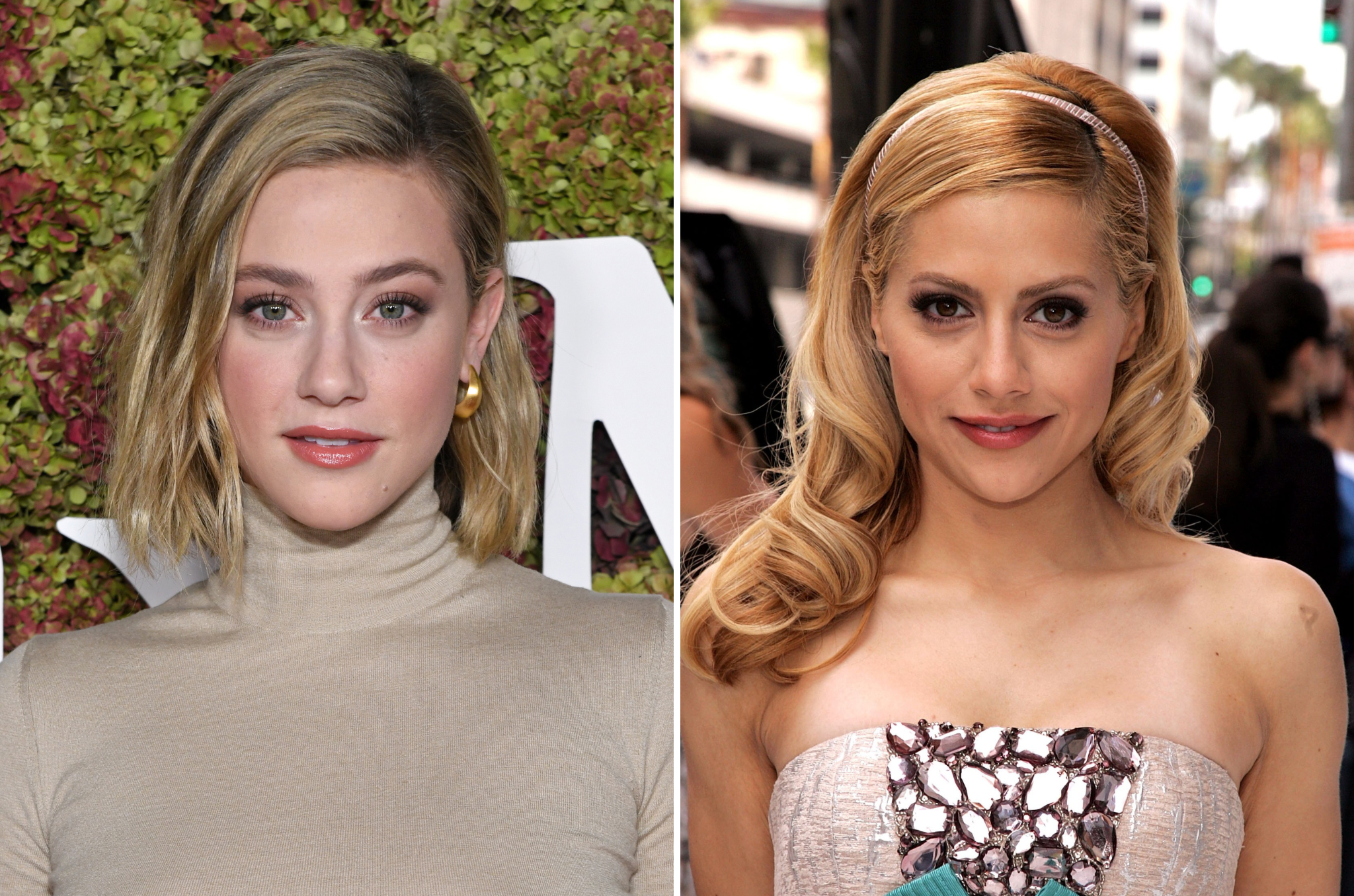 ‘Riverdale’ alum Lili Reinhart (left) and the late ‘Uptown Girls’ star Brittany Murphy (right)