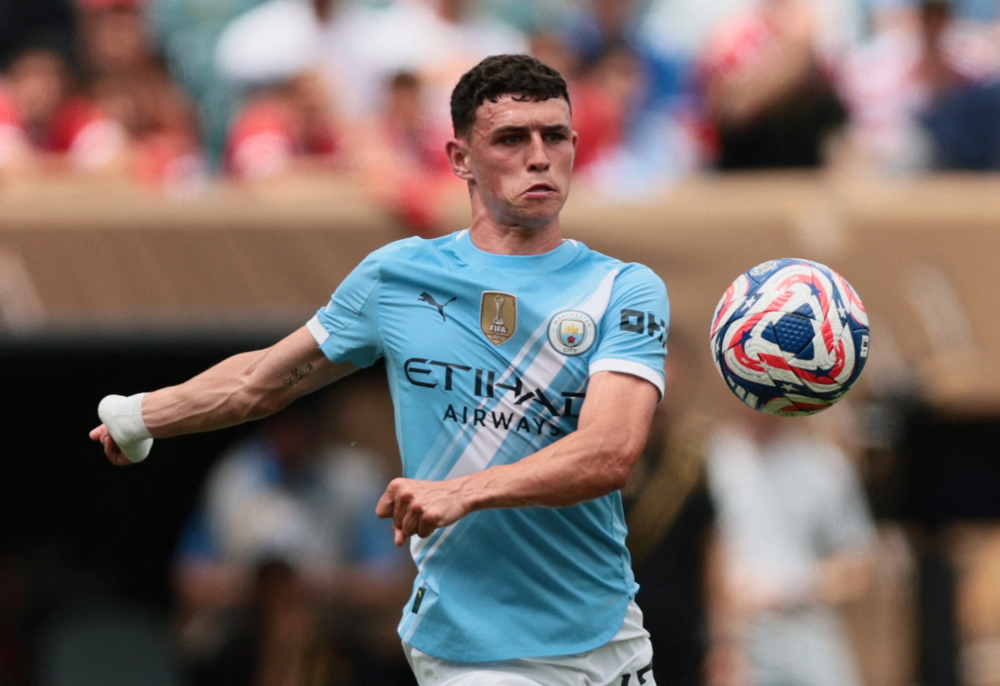 Foden scored and set up an assist as Man City cruised to a 2-0 win