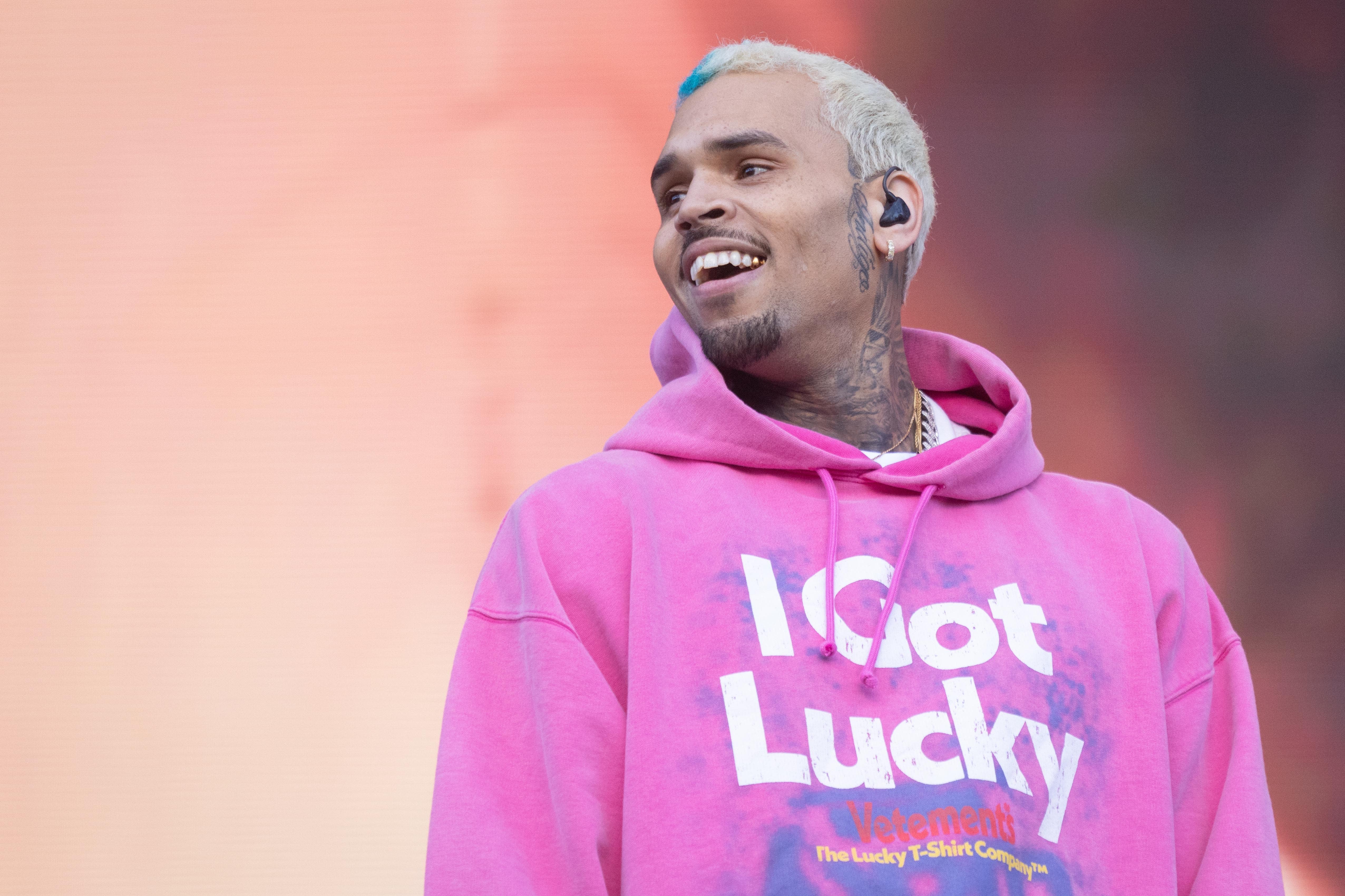 Chris Brown is due to appear for a plea and trial preparation hearing (James Manning/PA)