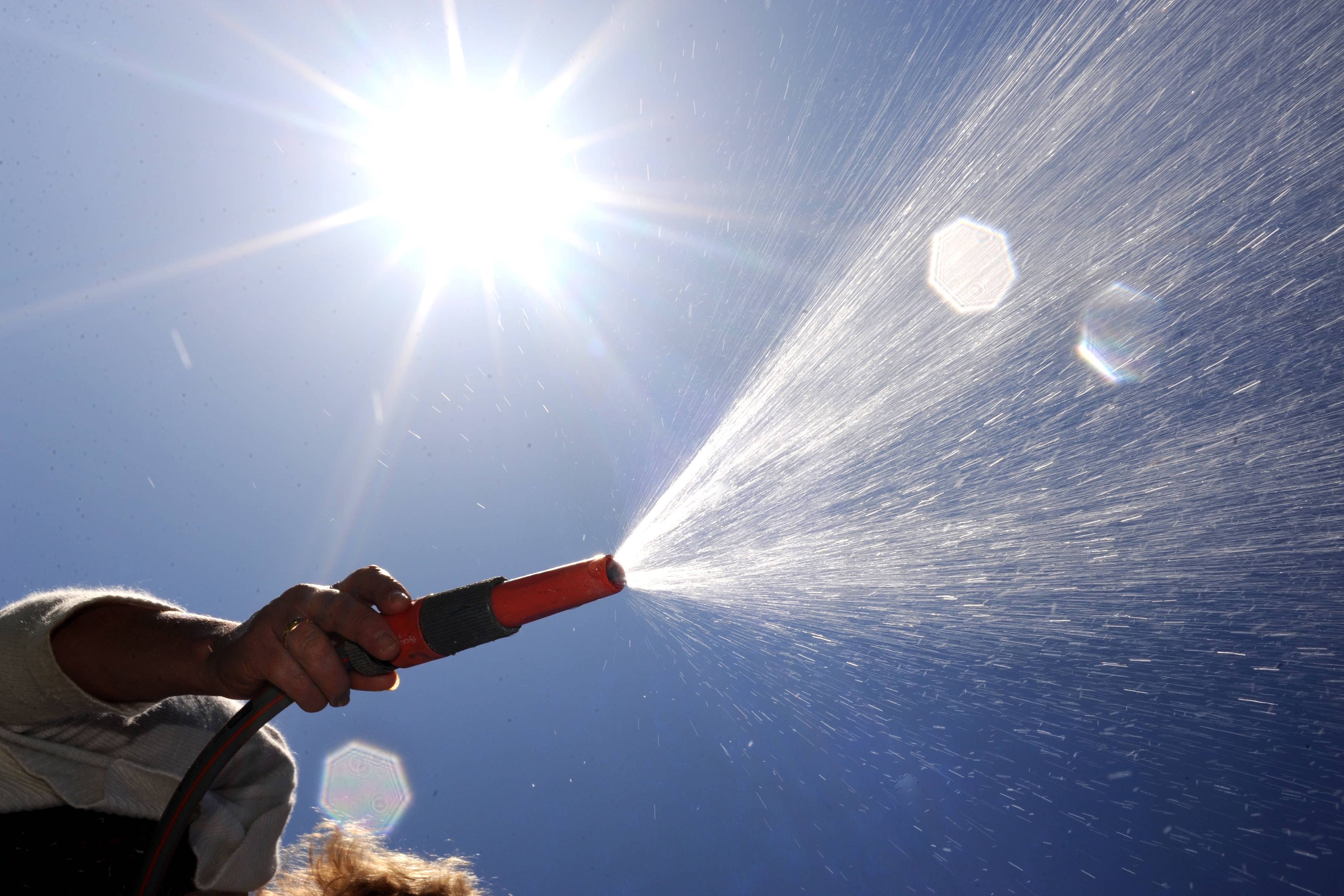 Thames Water is urging residents to refrain from watering their lawn during the shortages