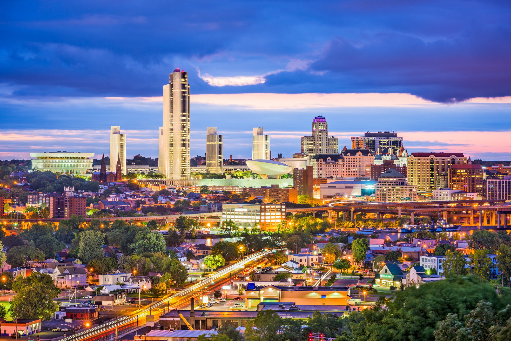 Joey found 'very little to say positively' about Albany, New York