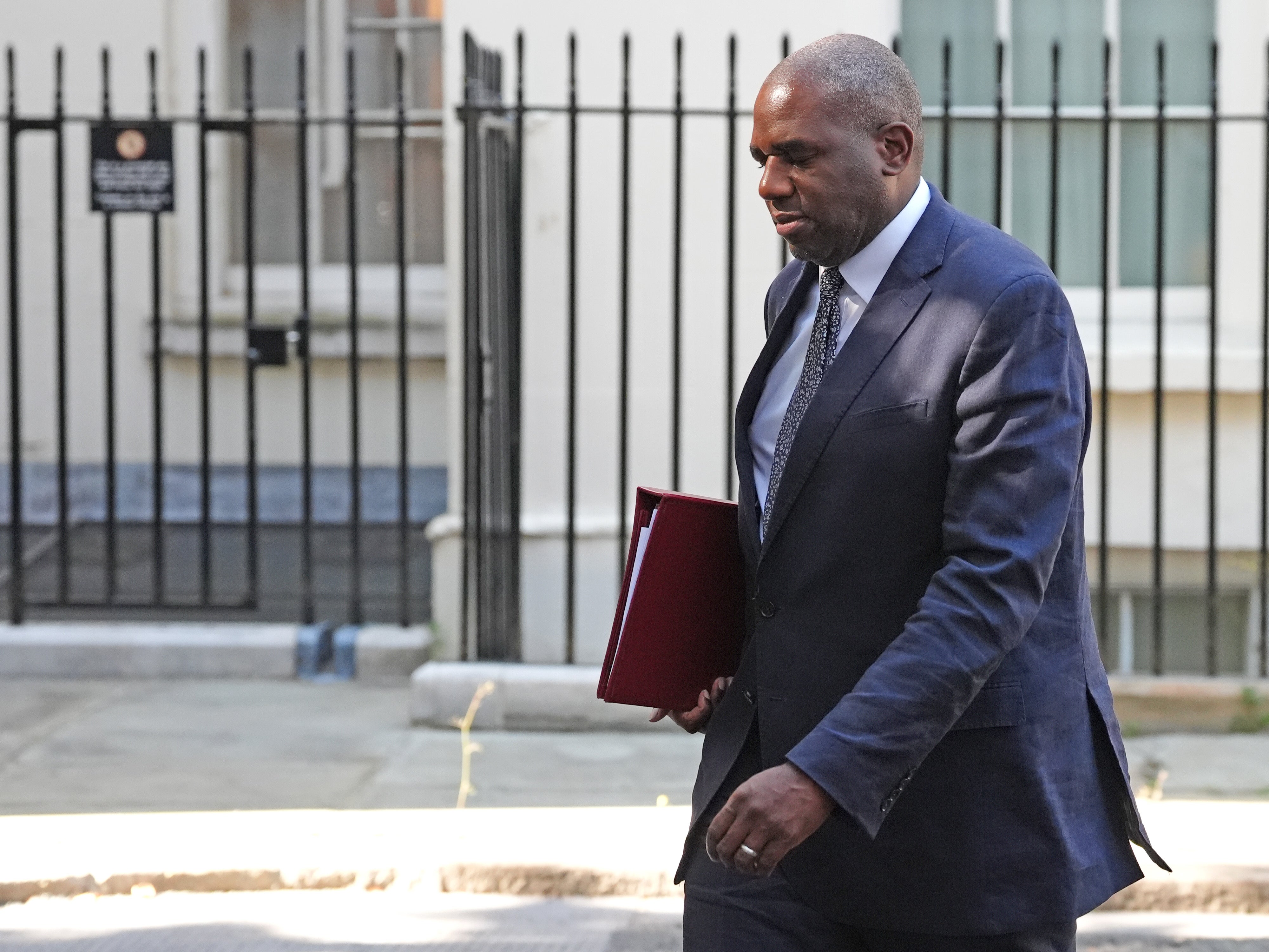 David Lammy was unable to say if the US attack was legal or right