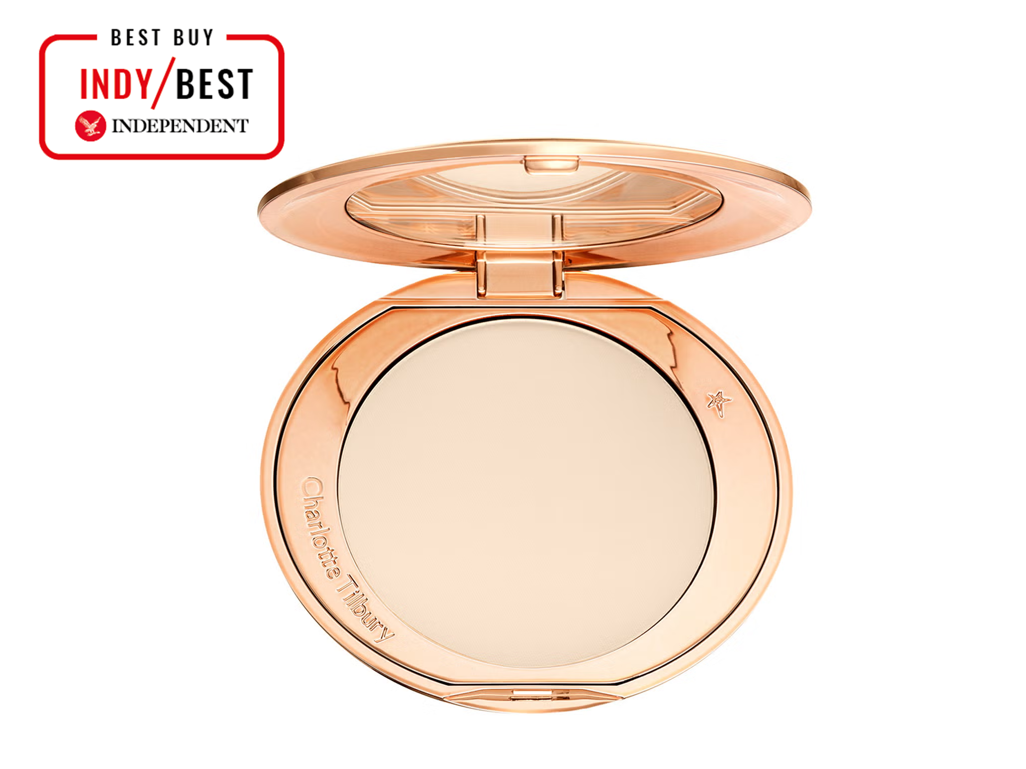 Best setting powder IndyBest review Charlotte Tilbury airbrush flawless finish