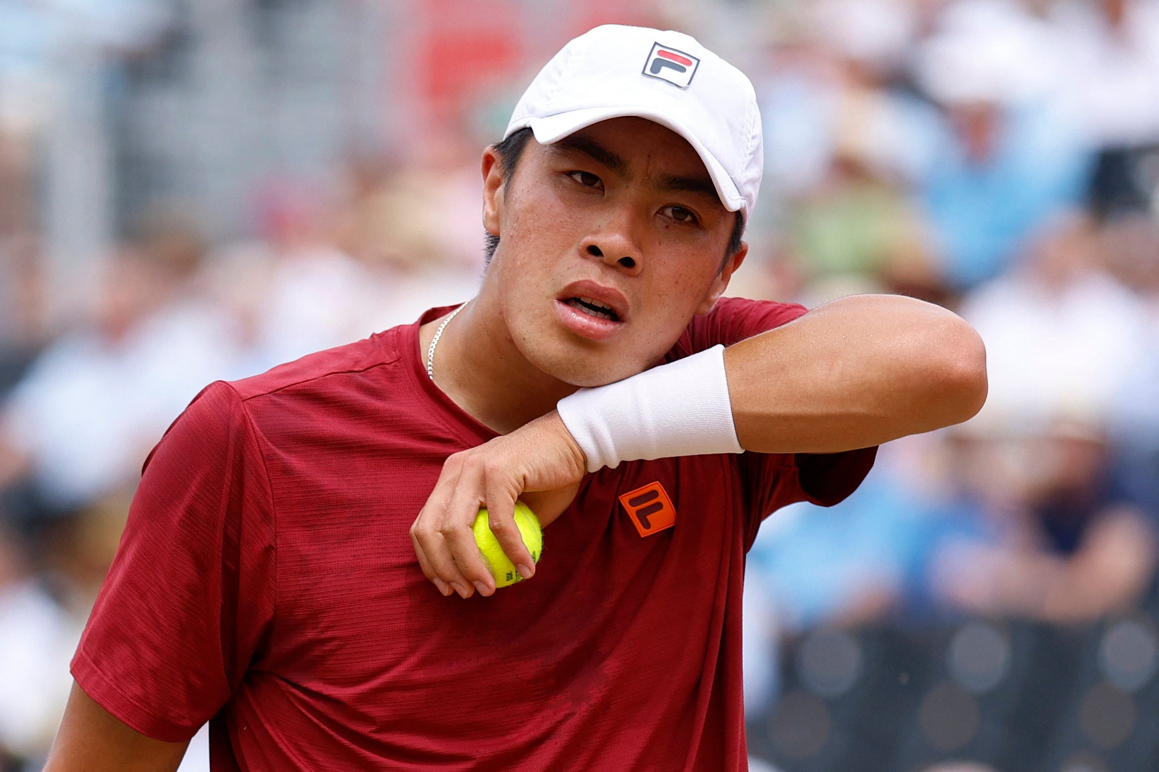 Brandon Nakashima pushed Draper to three sets