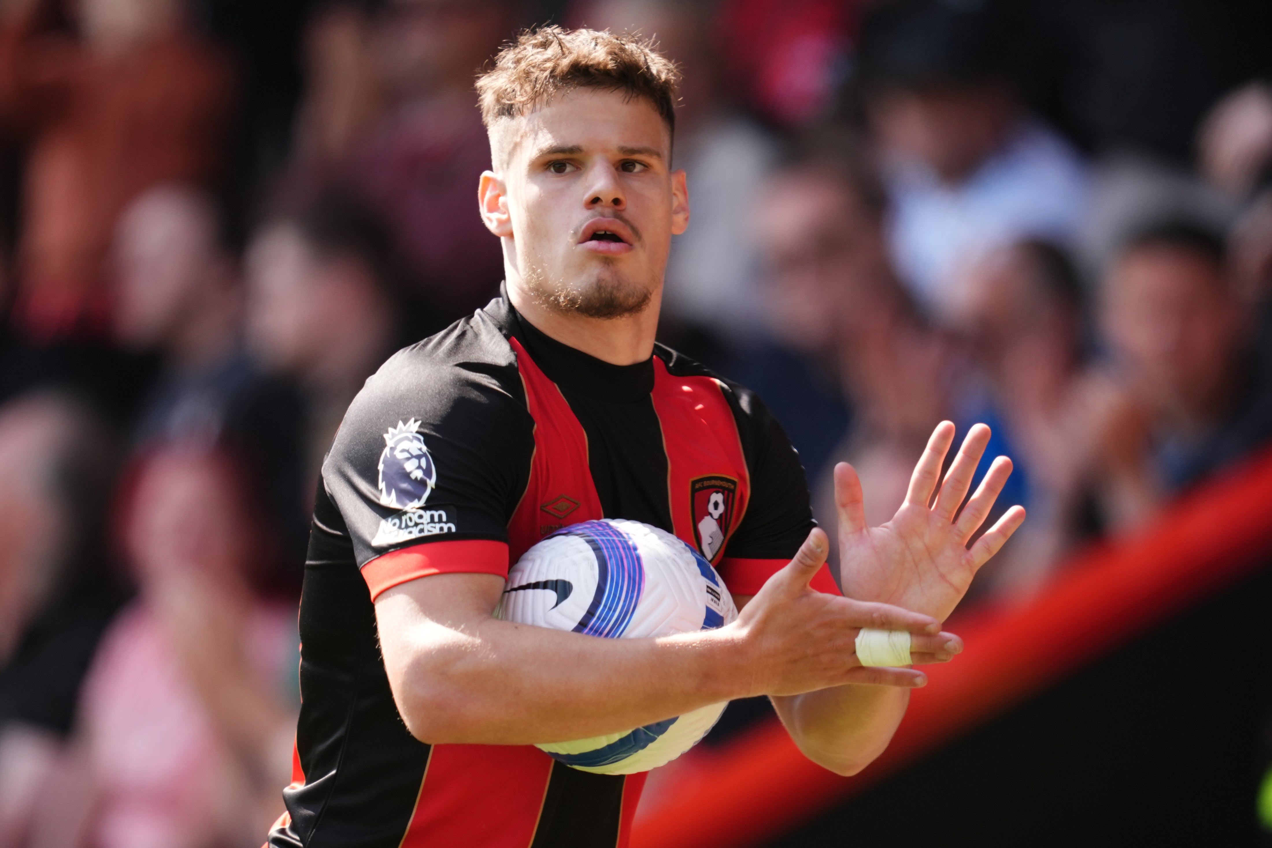Milos Kerkez impressed for Bournemouth last season
