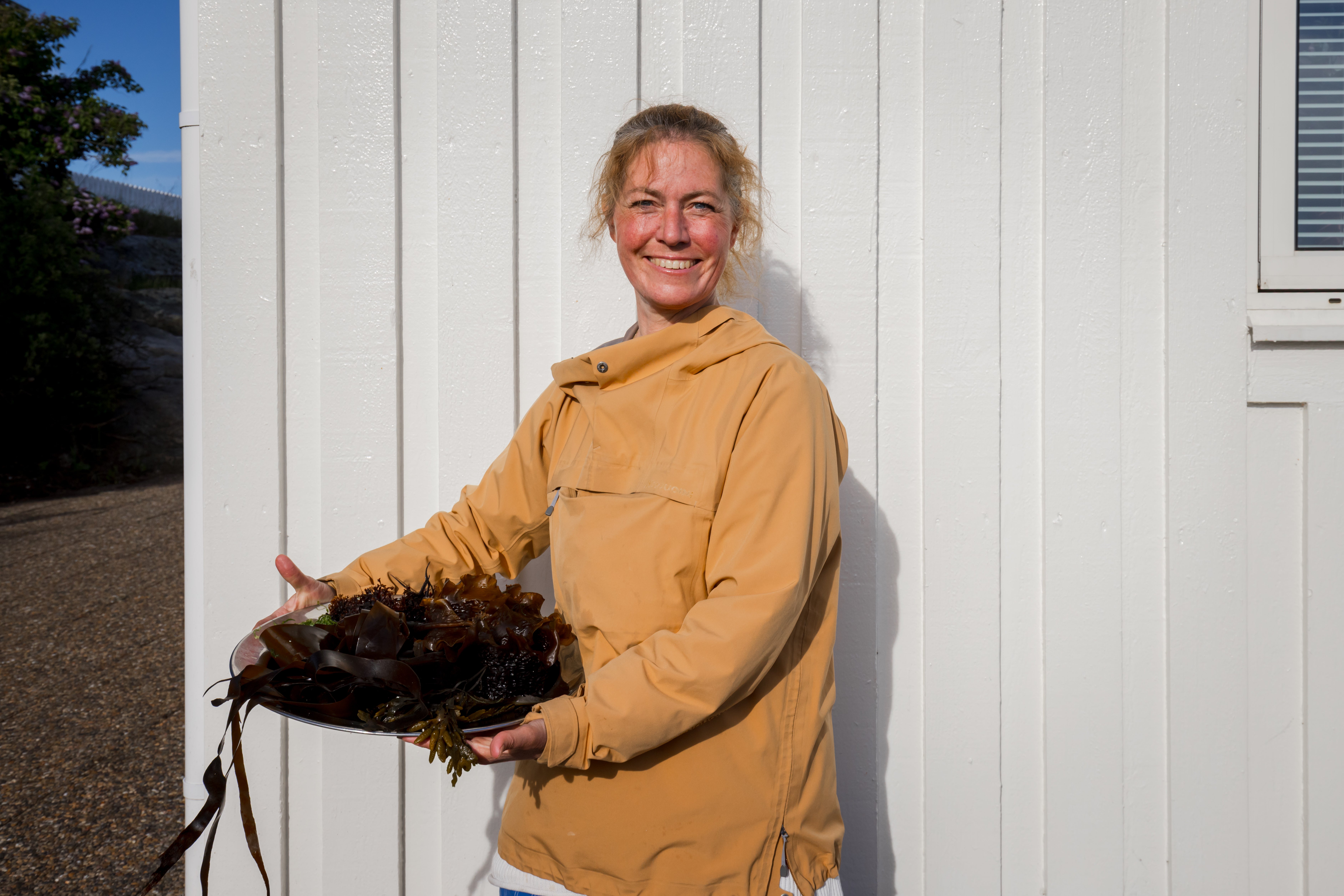 Swedish seaweed diver and culinary creator Karolina Martinson