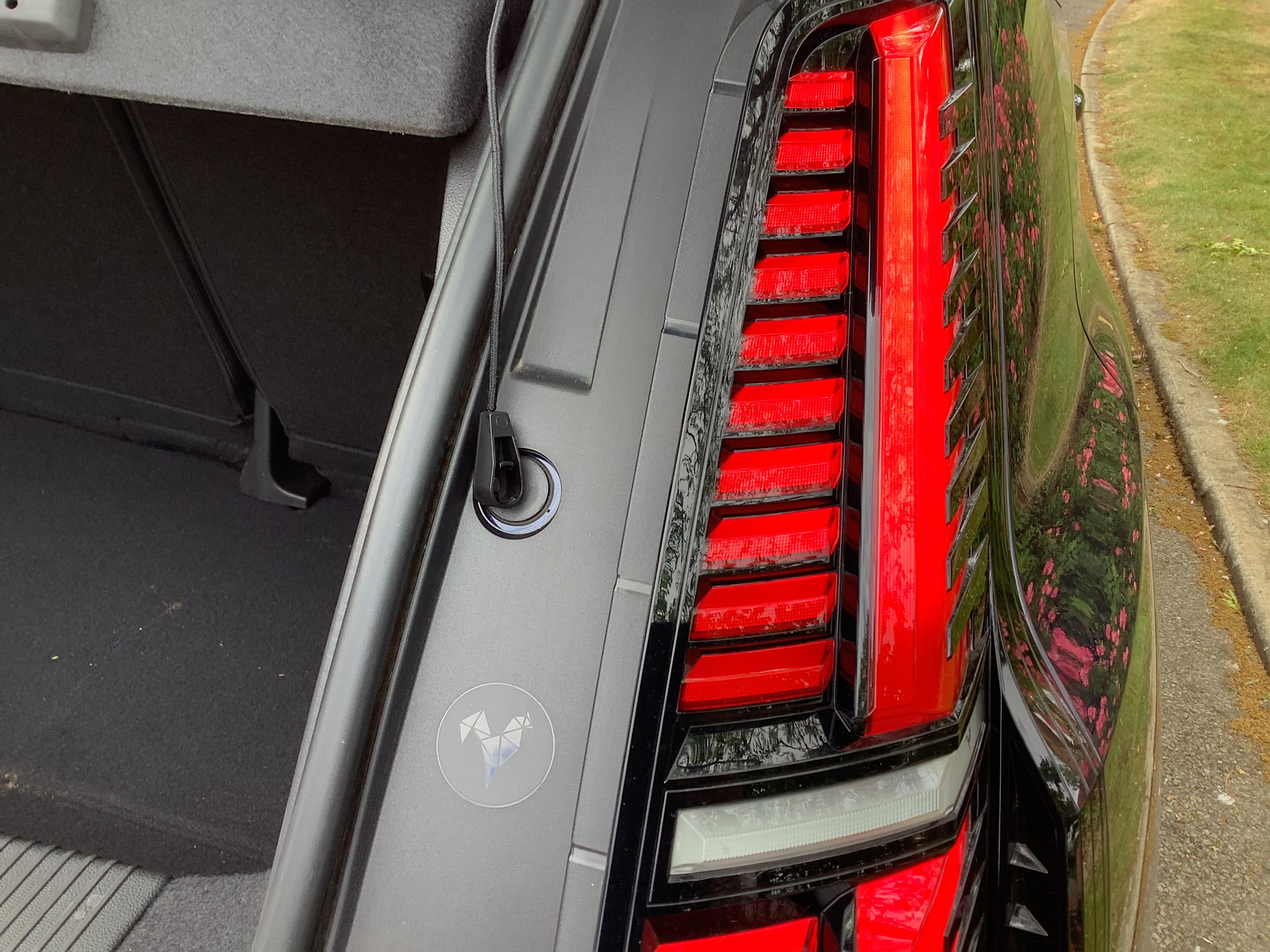 The rear lights call to mind the original Seventies model