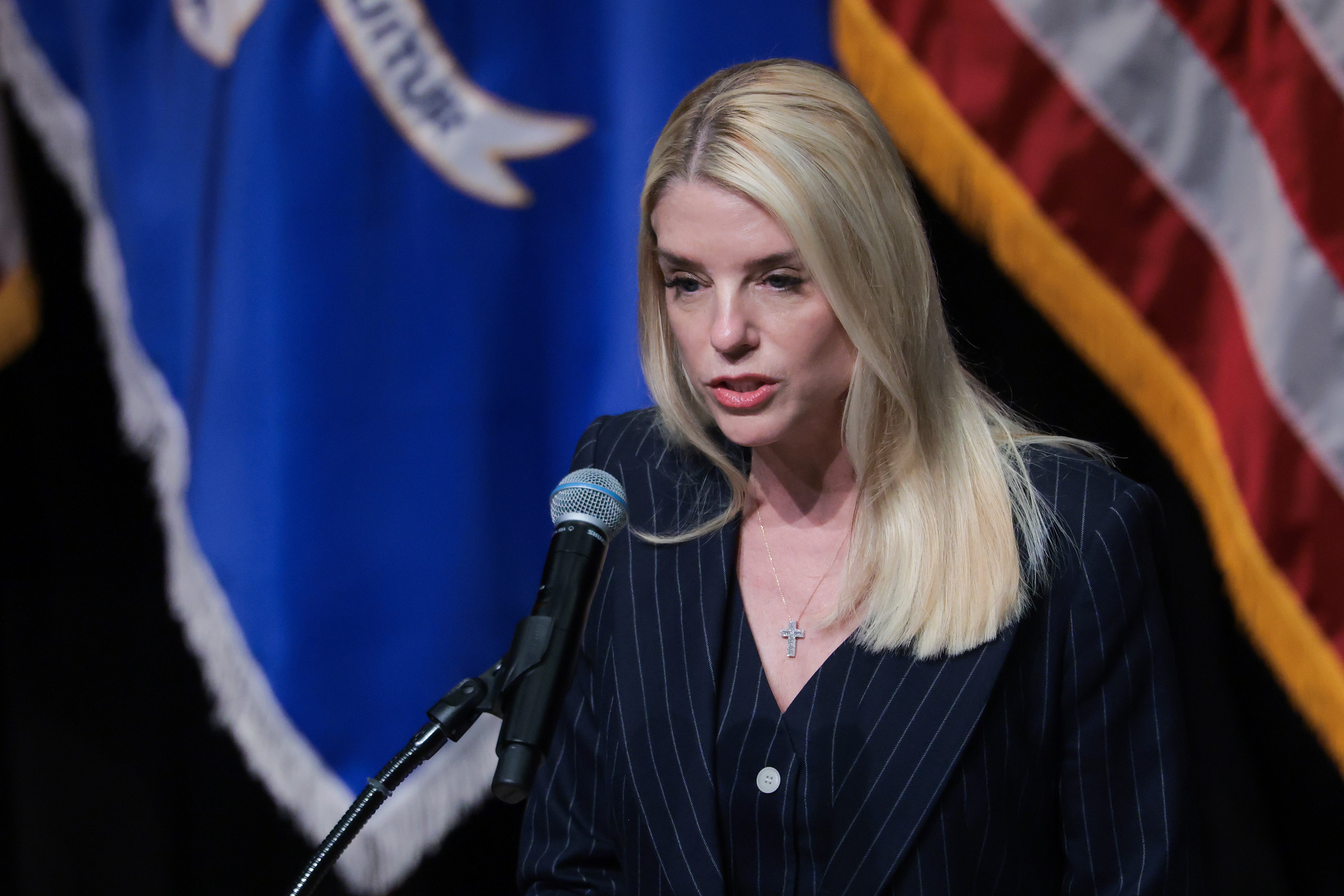 Attorney General Pam Bondi is among several top law enforcement officials appointed by Trump who supported his legal efforts to overturn his election loss in 2020