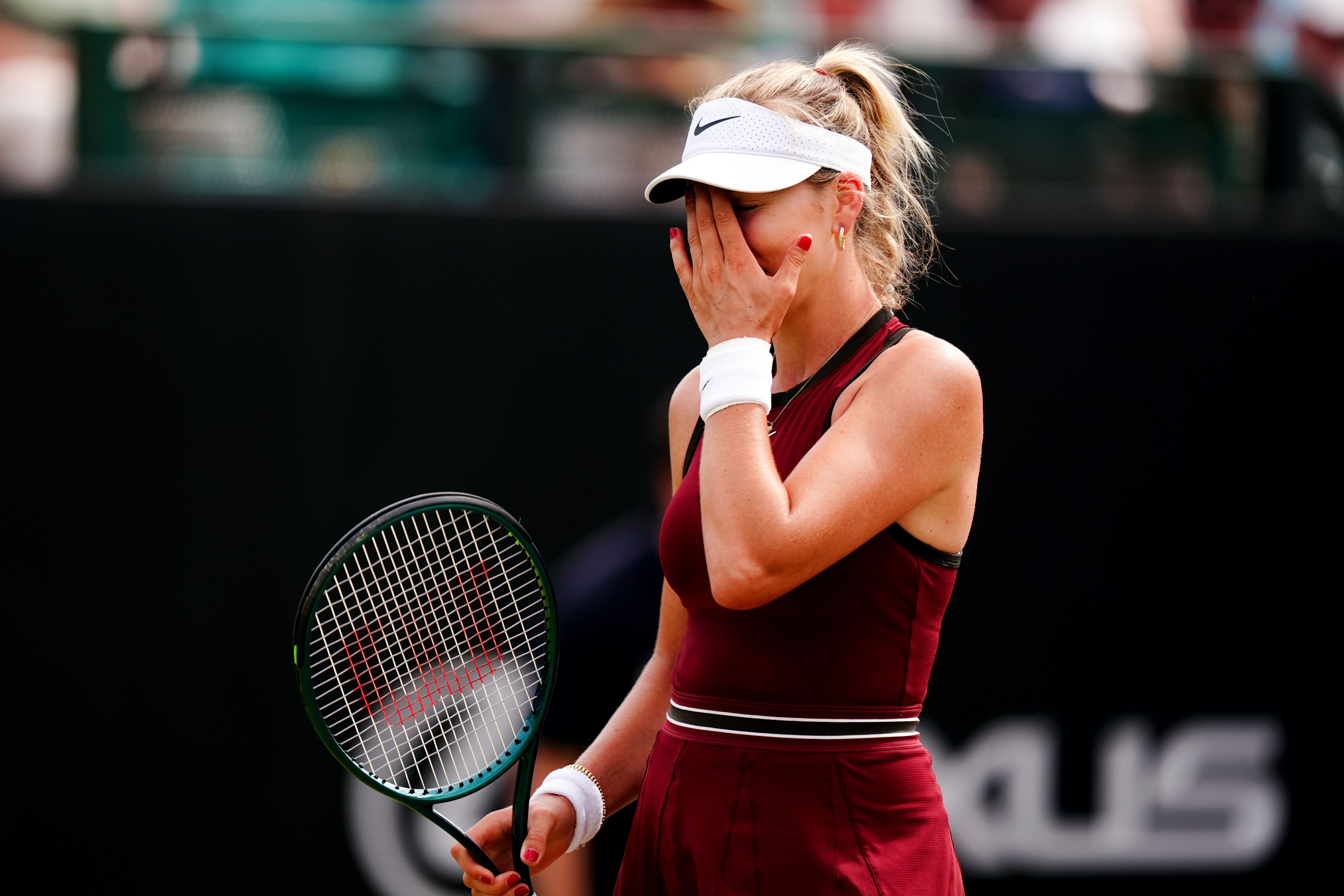 Katie Boulter’s reign as Nottingham champion is over (Mike Egerton/PA)