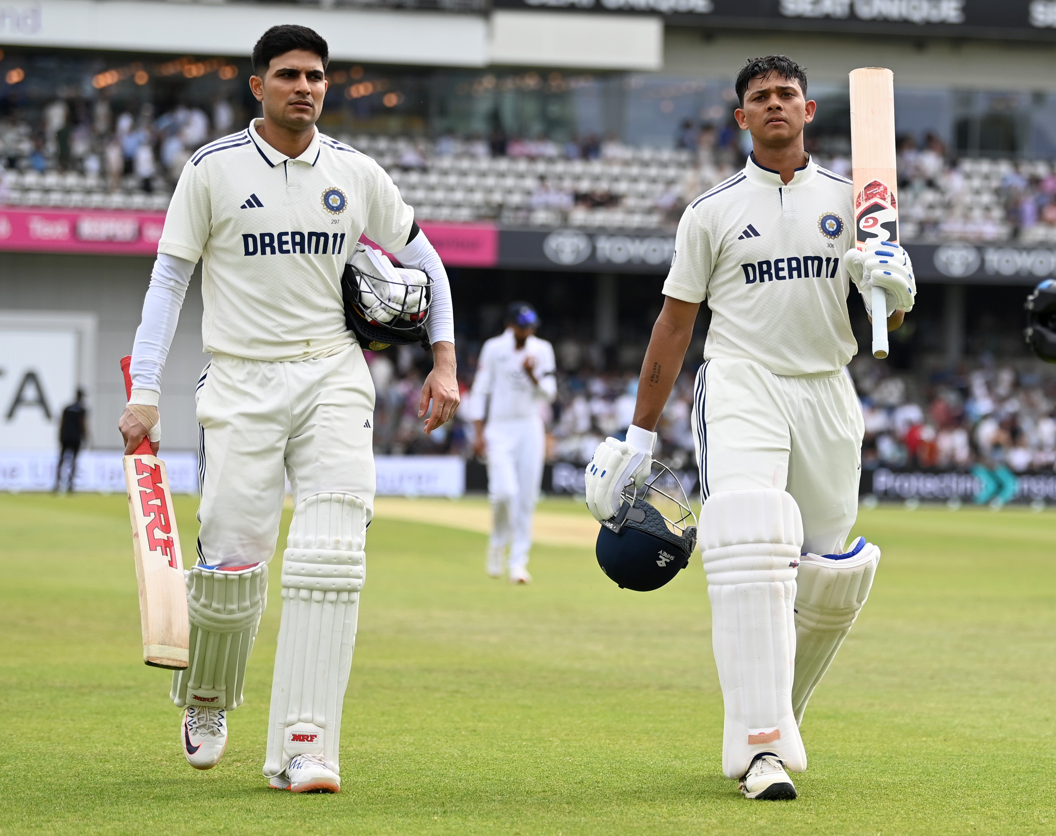 Yashavi Jaiswal and Shubman Gill scored centuries as India took control of the first Test at Headingley