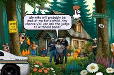 Real-life Goldilocks: Florida man ‘broke into a stranger’s home’ to make dinner and have a bath because he was avoiding his angry wife