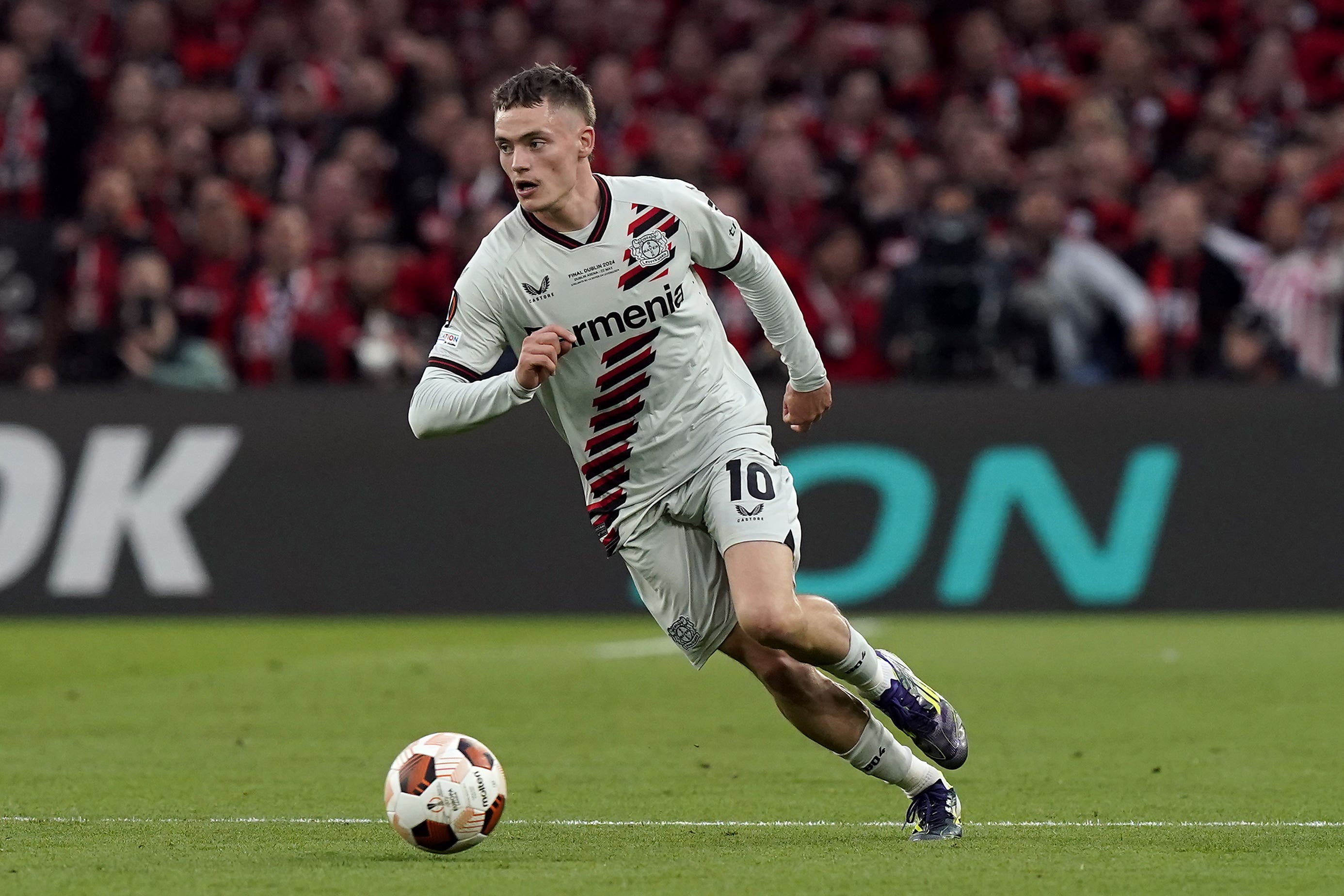 Liverpool have signed Florian Wirtz for a club-record £100million (Niall Carson/PA)