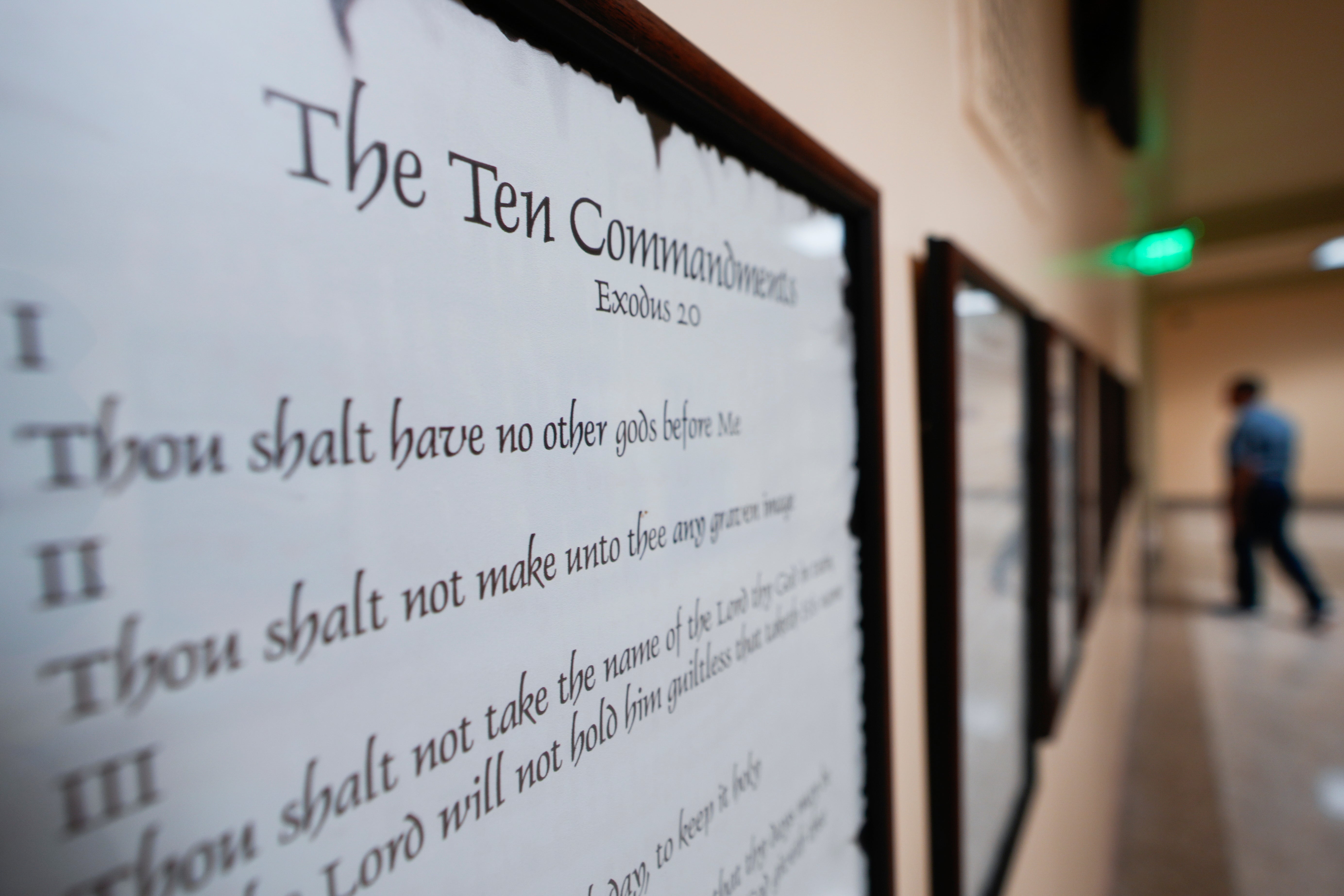 A conservative-leaning appeals court in Louisiana has blocked the state from enforcing a law mandating the Ten Commandments in every classroom, the first such law of its kind in the United States