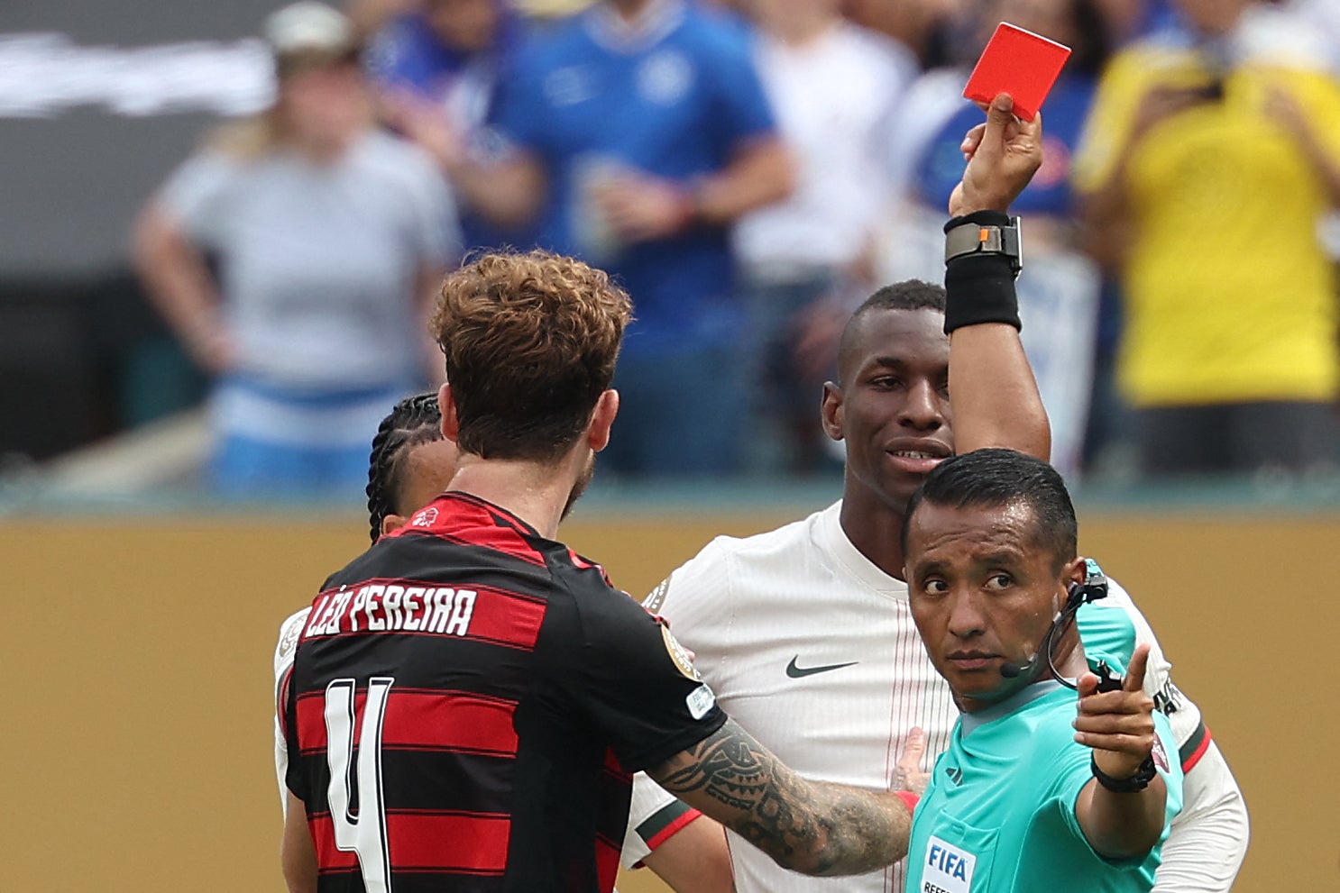 Nicolas Jackson's red card capped off a terrible six-minute spell for Chelsea in Philadelphia